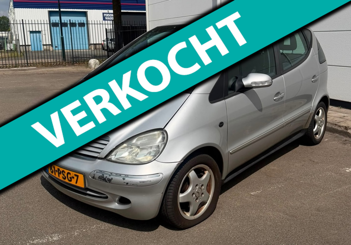 Mercedes-Benz A 160 160 Elegance Lang Airco APK 11-03-2027 2003 - voorkant