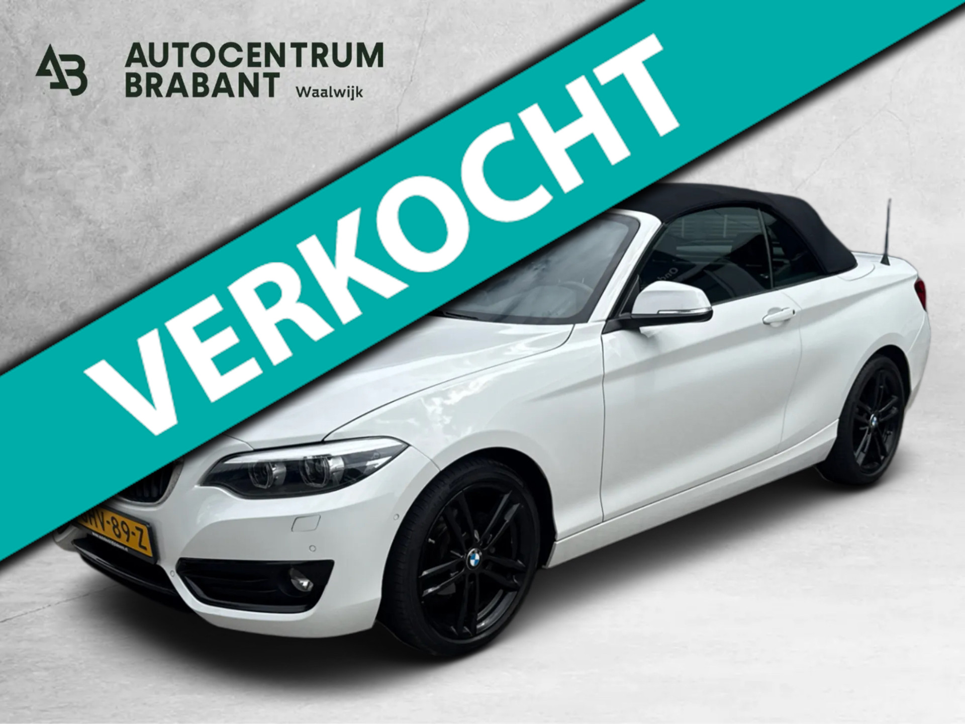 BMW 218i 218i High Executive (Goed OnderH, Navi, StoelV, Cruise Con, Parkeersensoren, Etc) 2021 - voorkant