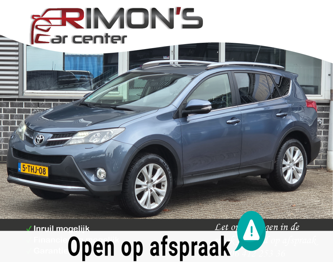 Toyota Toyota Rav4 2.0 Executive Business 4WD Automaat Camera Stoelverwarming 2014 - voorkant