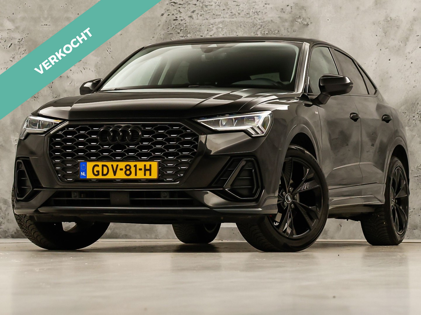 Audi Q3 Sportback 35 TFSI S-Line Sport 2022 - voorkant