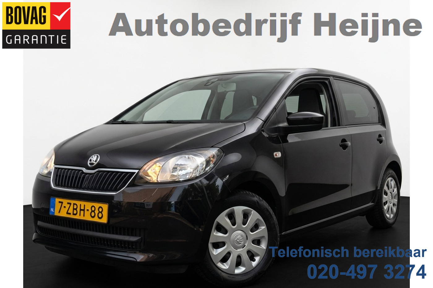 Skoda Citigo 1.0 60PK GREENTECH SPRINT 2015 - voorkant