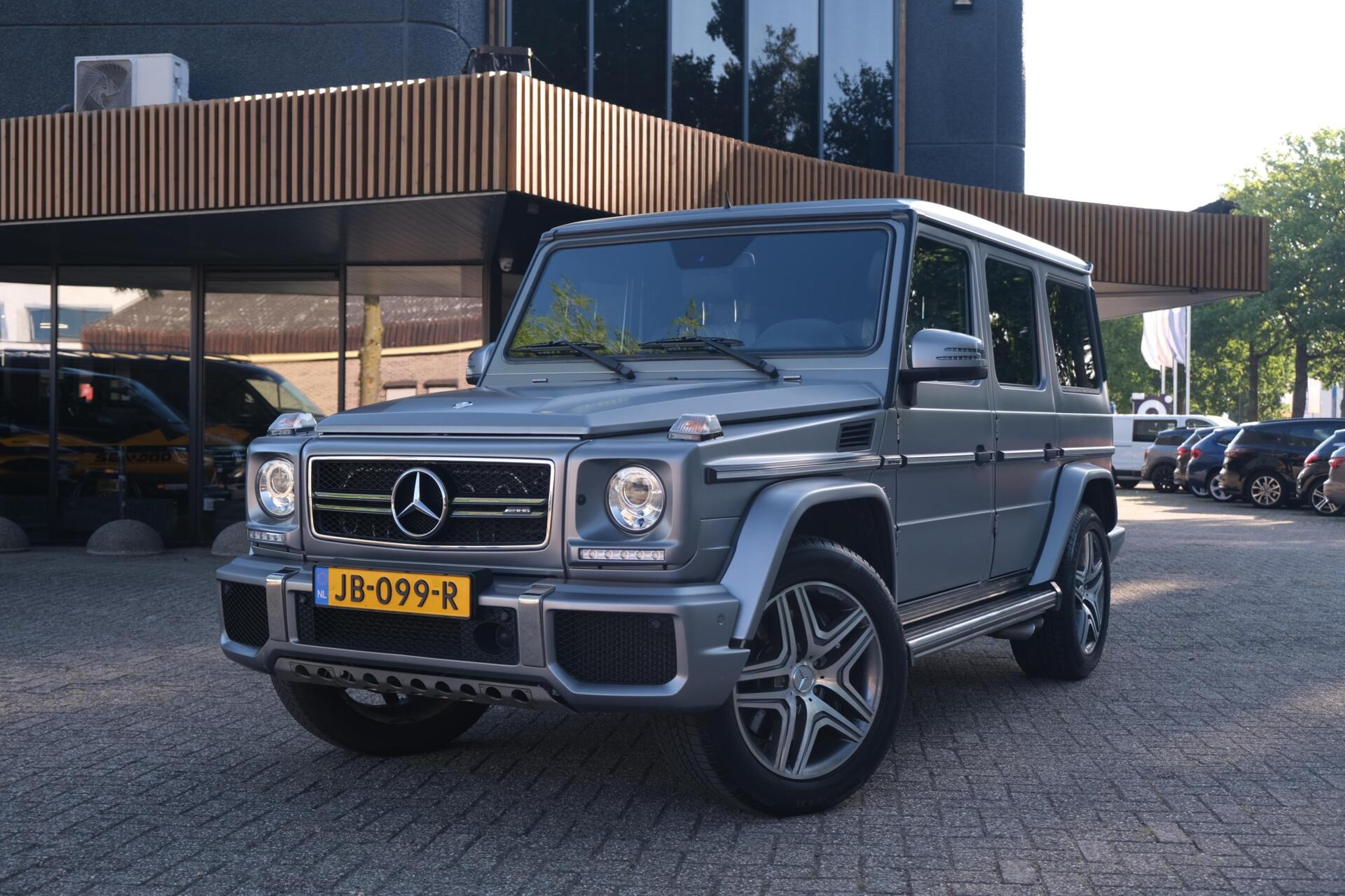 Mercedes-Benz G 63 AMG AMG 63|ACC|Trekhaak|Stoelventilatie|Schuifdak|HarmanKardon|Stuurwielverwarming|Camera|Standkachel 2014 - voorkant