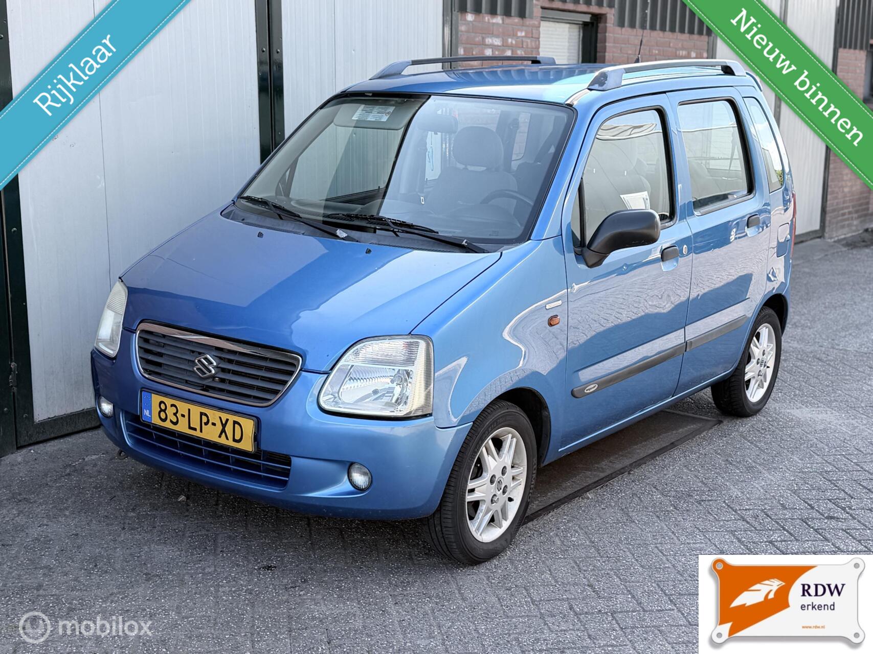Suzuki Wagon R 1.3 GLS NAP/GOED WERKENDE AIRCO/RUIME APK 2003 - voorkant