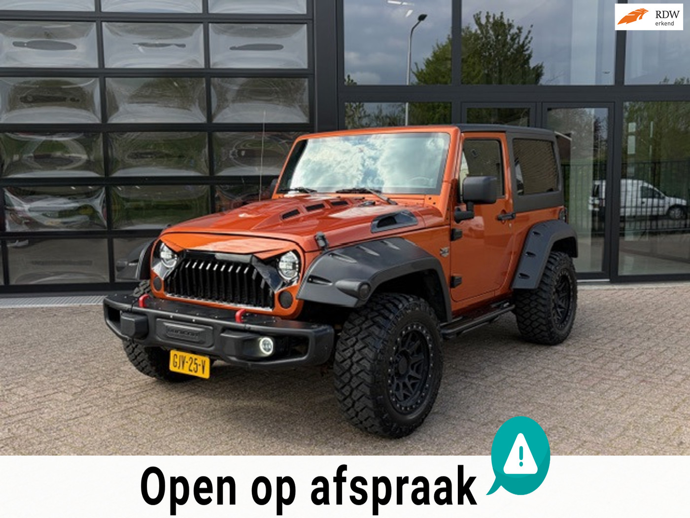 Jeep Wrangler 3.8 Sport, Rubicon Youngtimer 2011 - voorkant