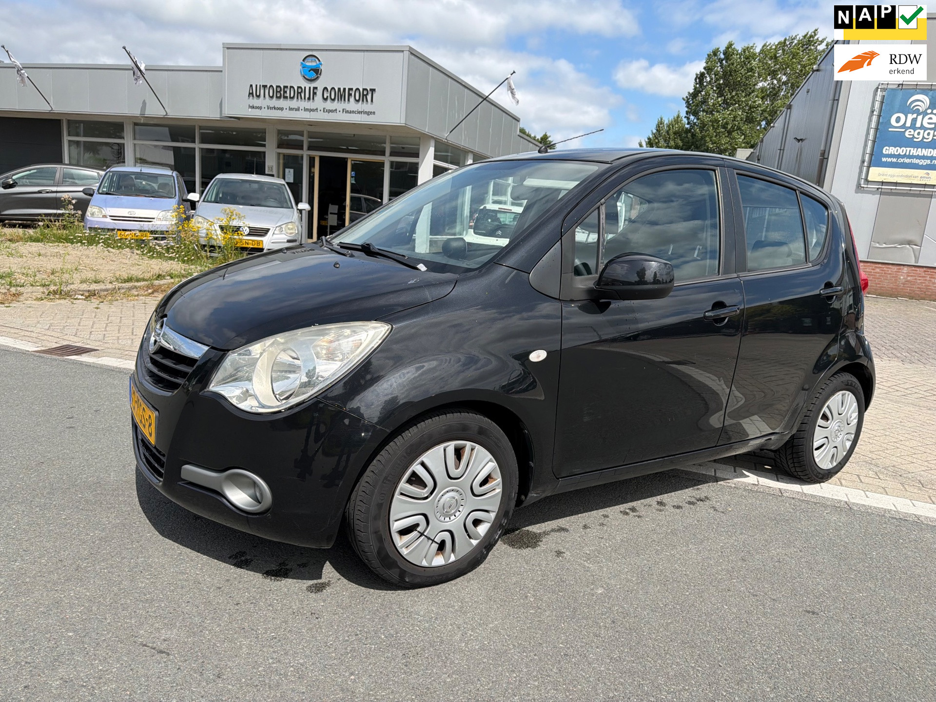 Opel Agila 1.2 Enjoy 2008 - voorkant