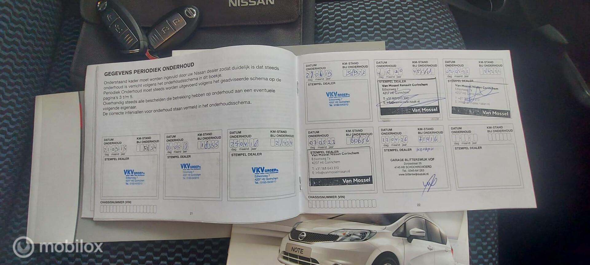 Foto van Nissan Nissan Note