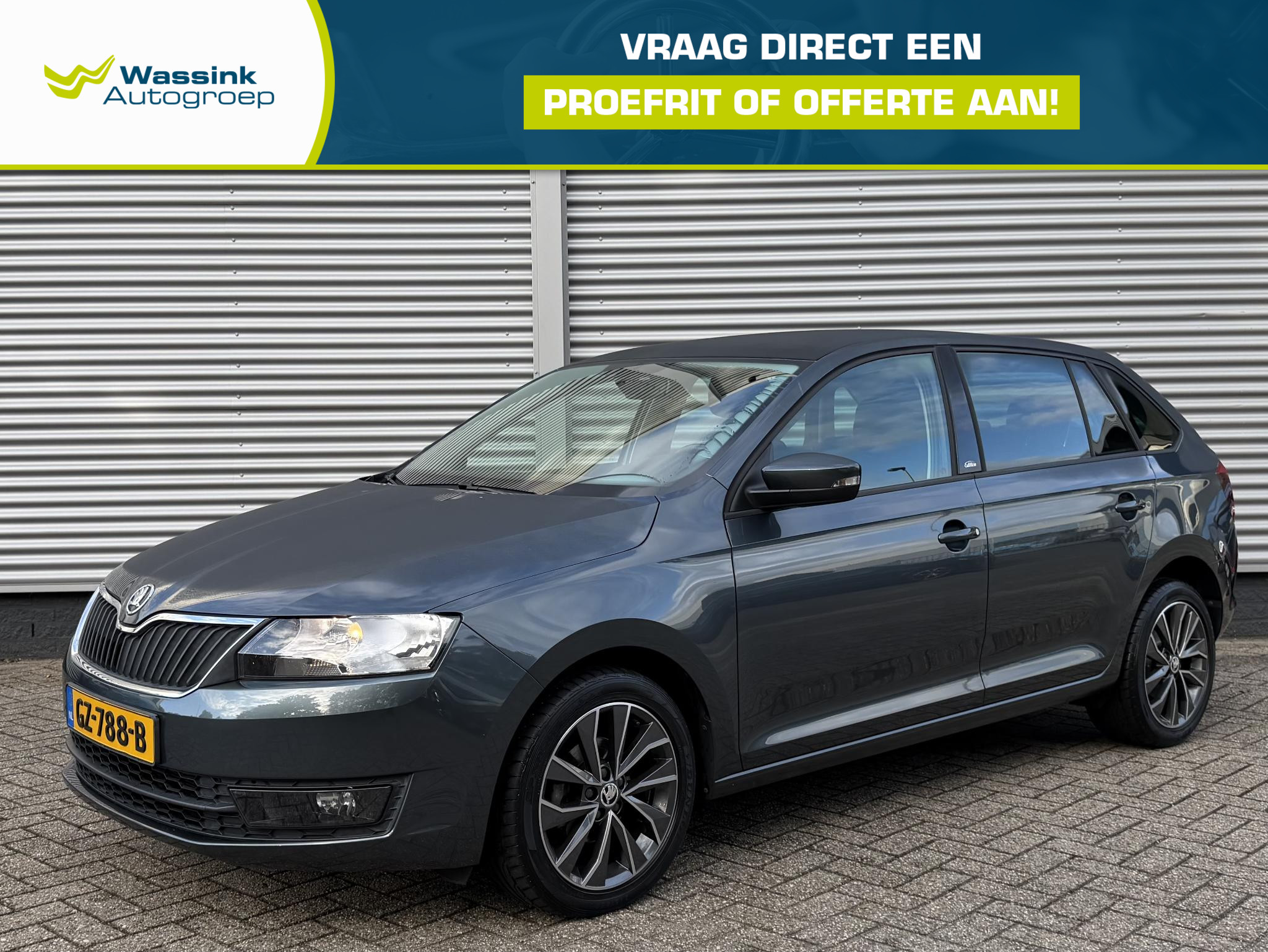 Skoda Rapid 1.2 TSI Greentech Edition 2015 - voorkant