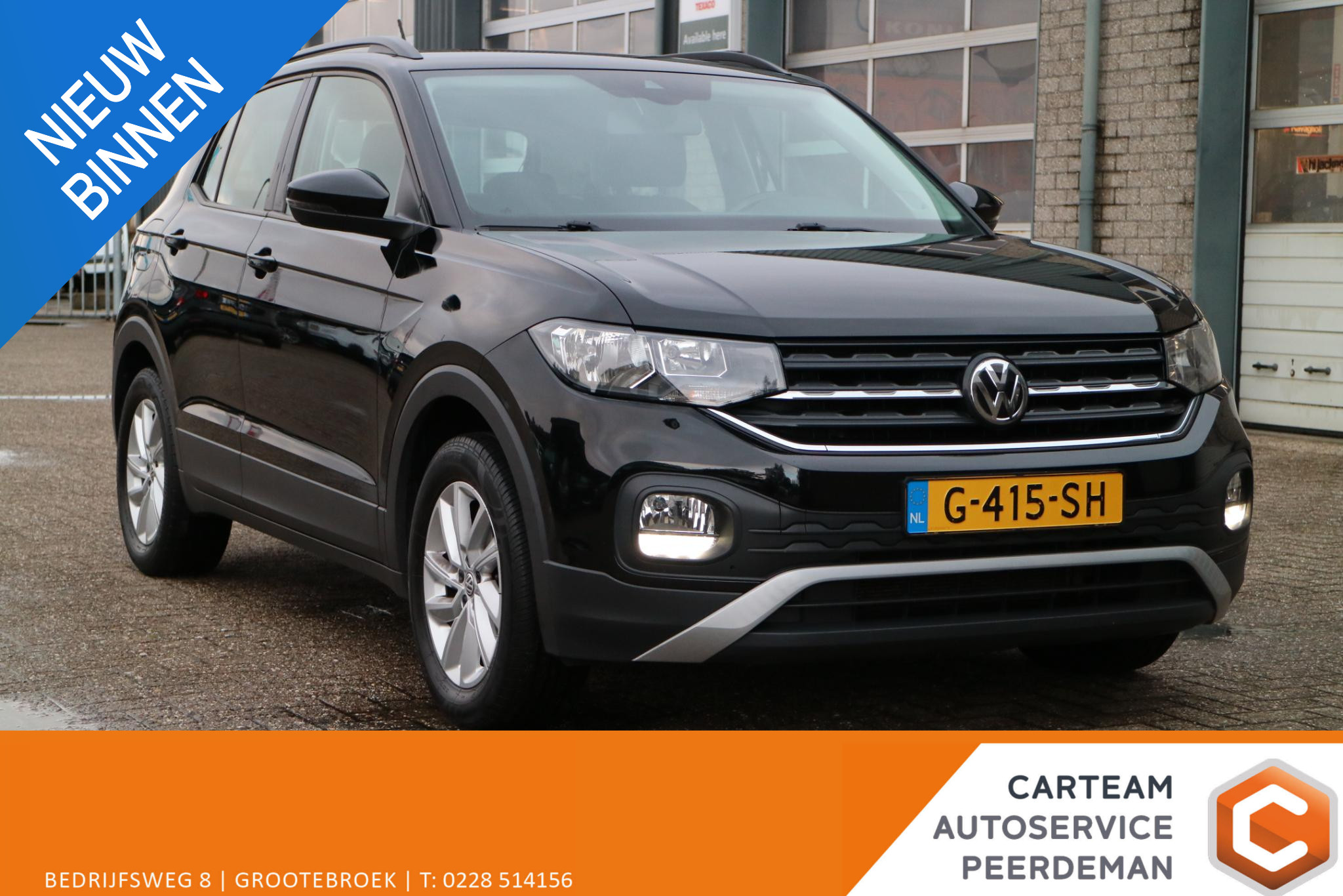 Volkswagen T-cross 1.0 TSI Life 2019 - voorkant