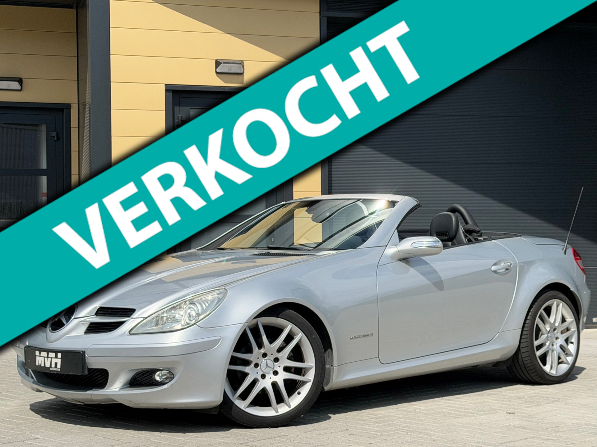 Mercedes-Benz SLK 200 Kompressor 200 Kompressor AMG - Automaat - Airscarf - Leder - 18'' - Xenon - Cruise 2004 - voorkant