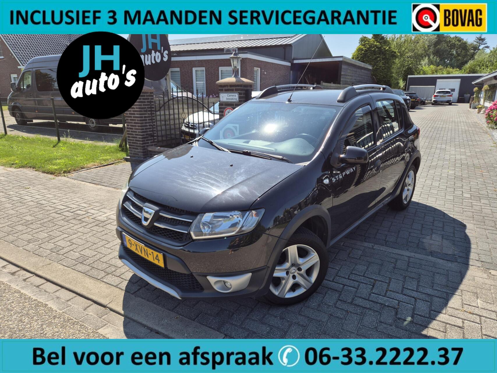Dacia Sandero 0.9 TCe Stepway Lauréate NAVI | CRUISE | TREKH 2014 - voorkant