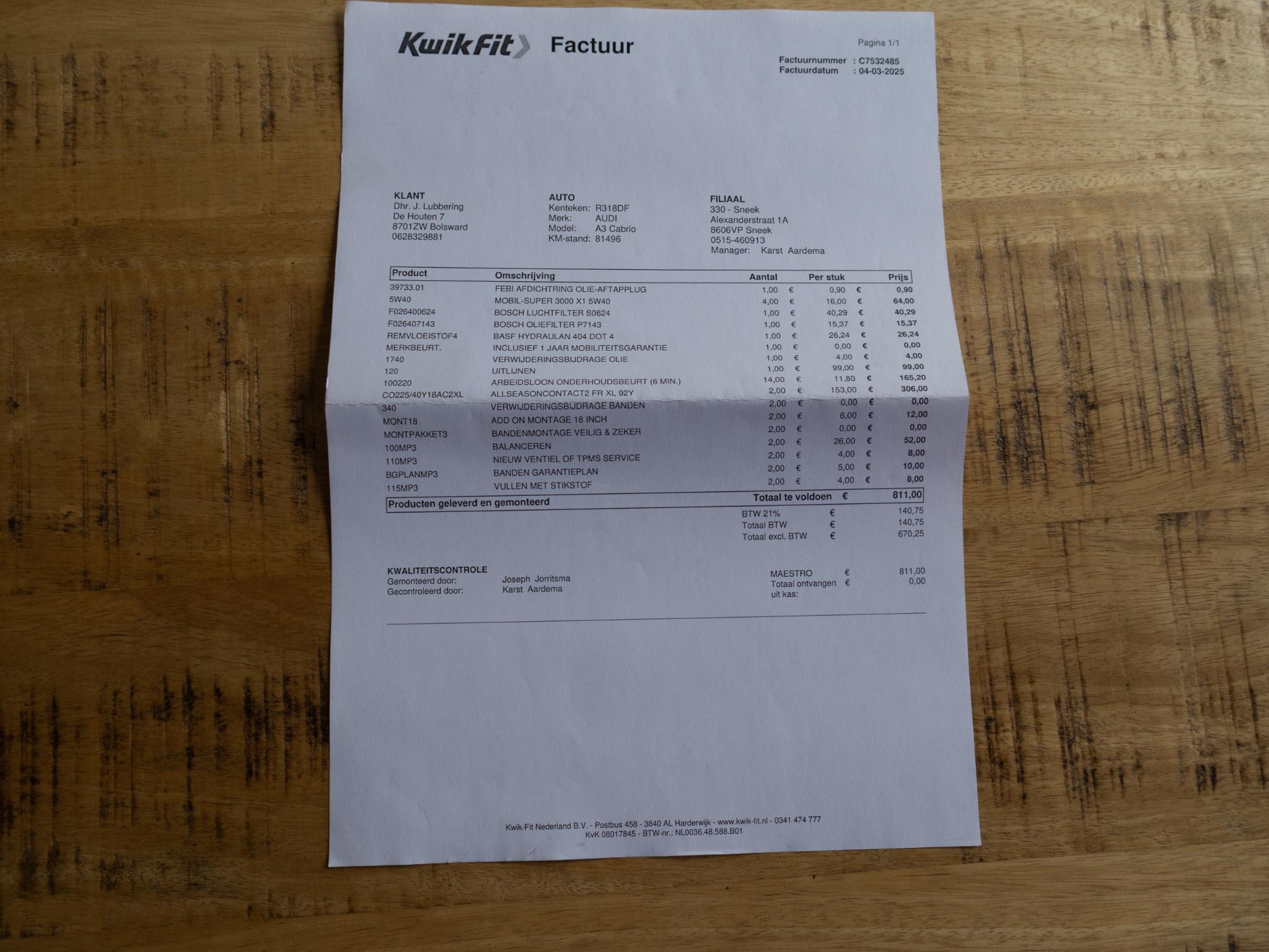 Foto van Audi A3 Cabriolet