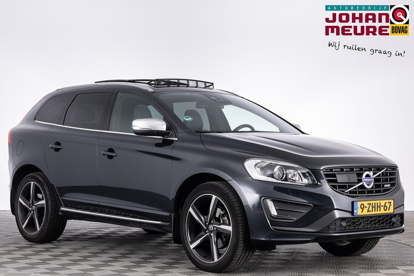 Volvo Xc60 2.4 D5 R-Design Automaat | PANORAMADAK | LEDER | Polestar Engineered 2015 - voorkant