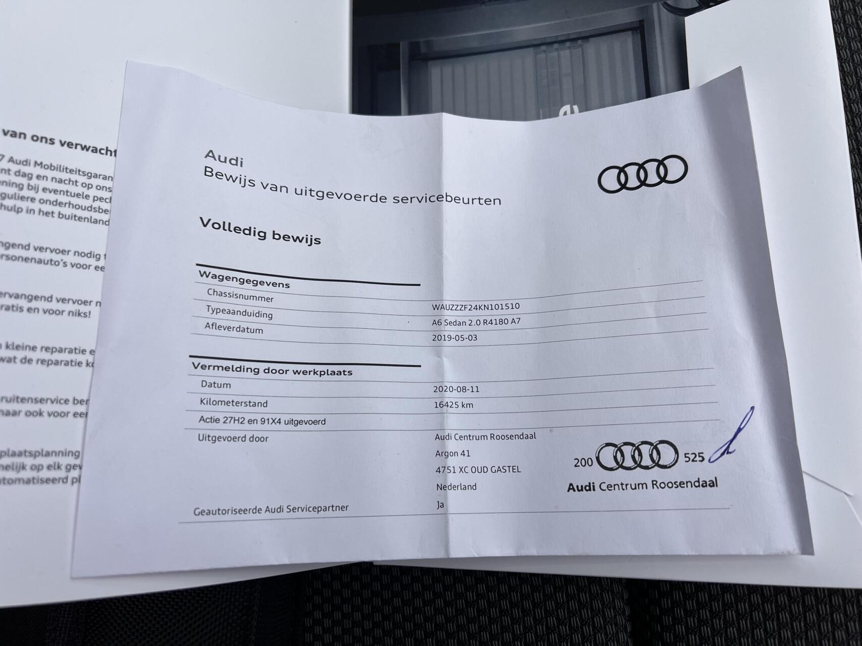 Foto van Audi A6 Limousine