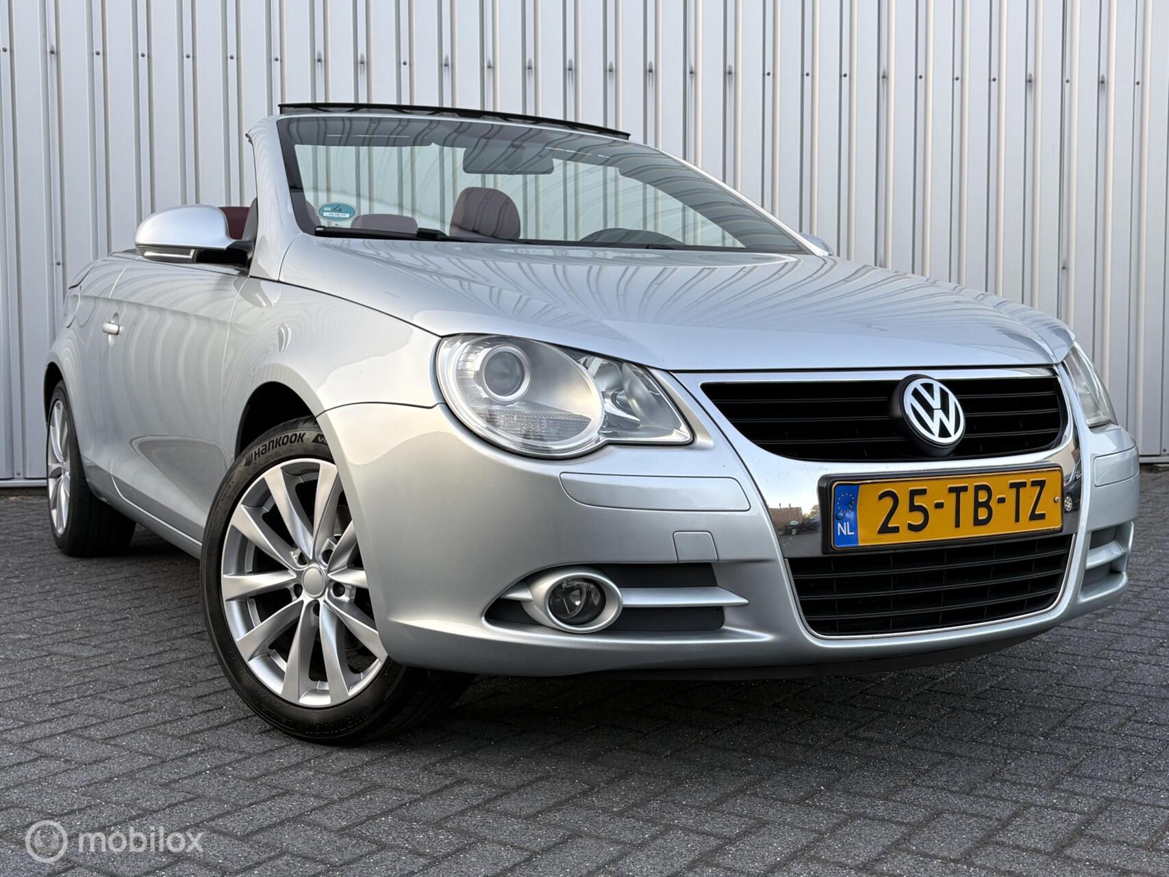 Volkswagen Eos 2.0-16v FSI | Cruise | Leder | NAP | PDC | 06 | Stoelverwarming | Volledige historie | 2006 - voorkant