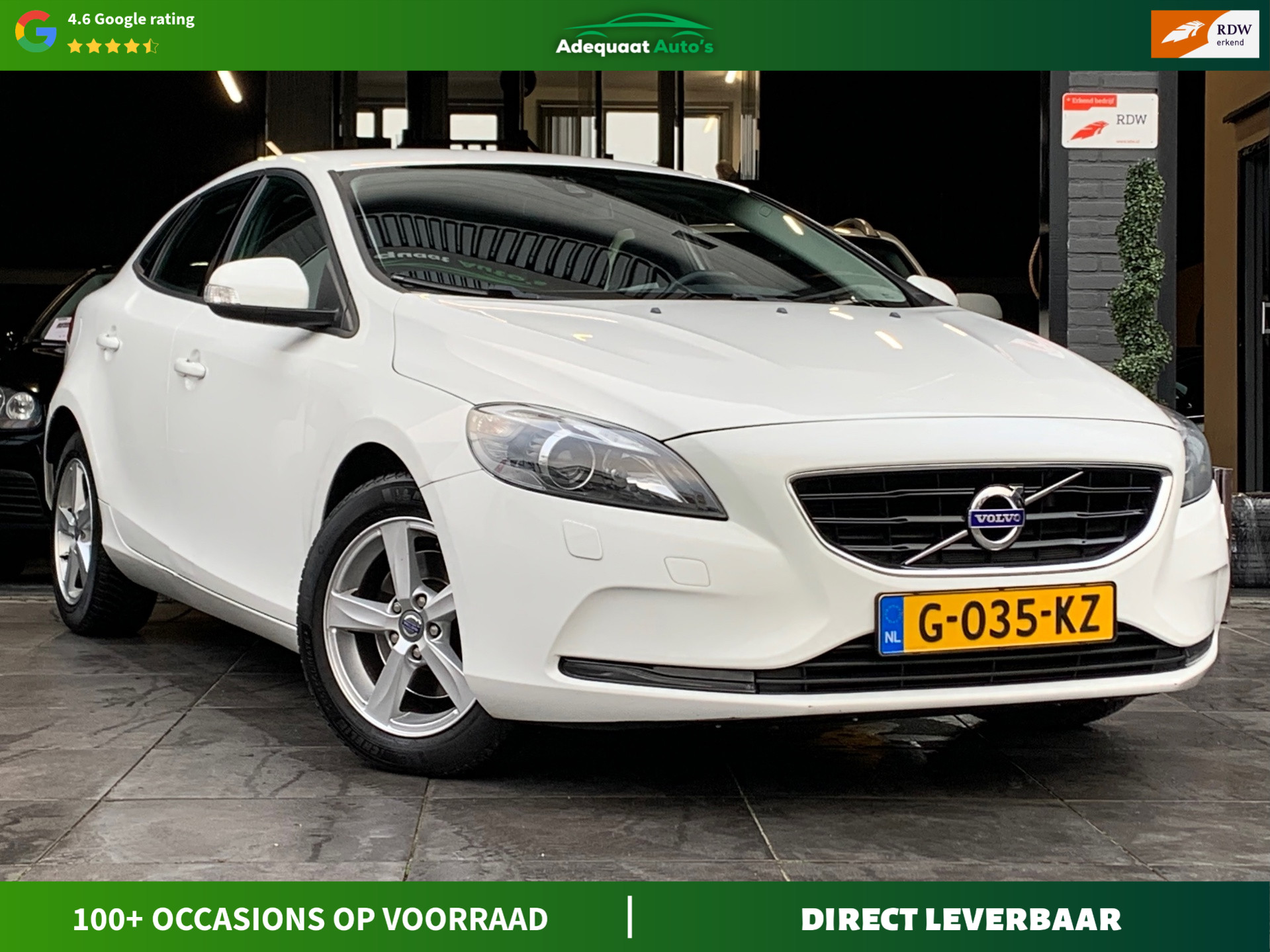 Volvo V40 1.6 T2 R-Design 2014 - voorkant