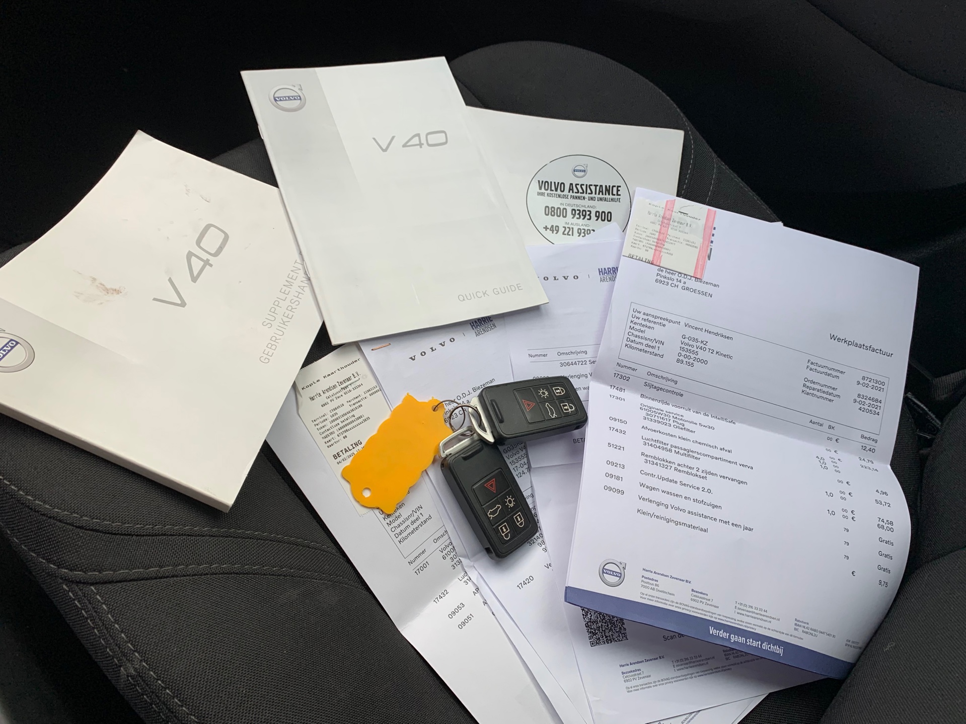 Foto van Volvo V40
