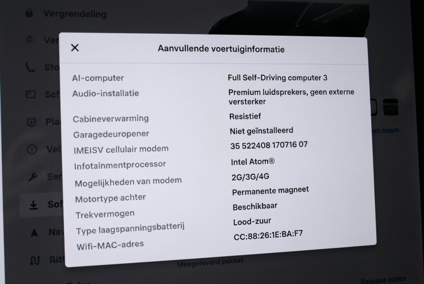 Foto van Tesla Model 3