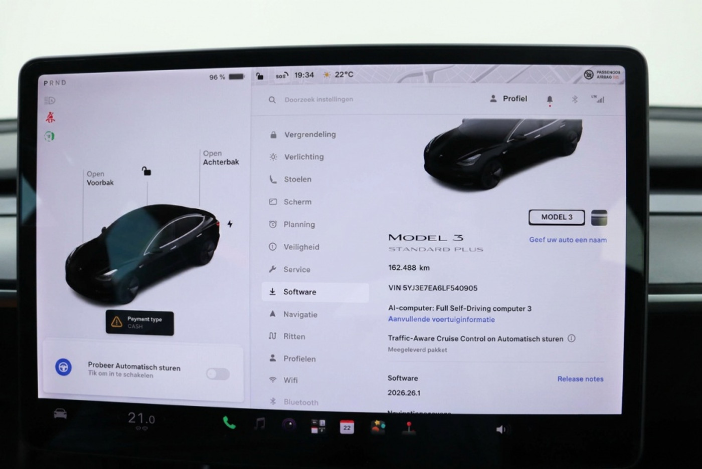 Foto van Tesla Model 3