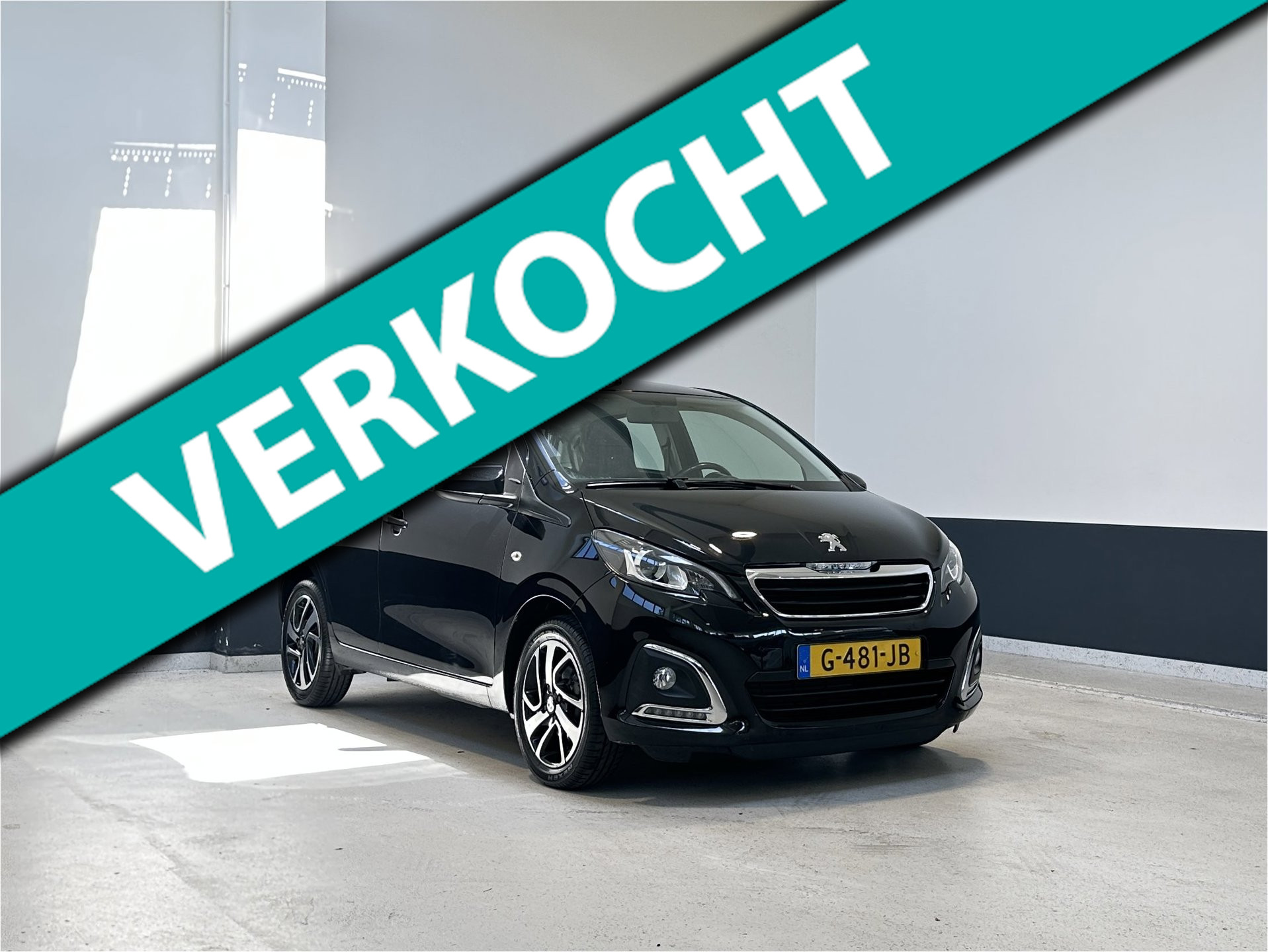 Peugeot 108 1.0 e-VTi Allure | Apple Carplay/ Andorid auto |  Lm velgen | NL | 2 Eig | 2019 - voorkant
