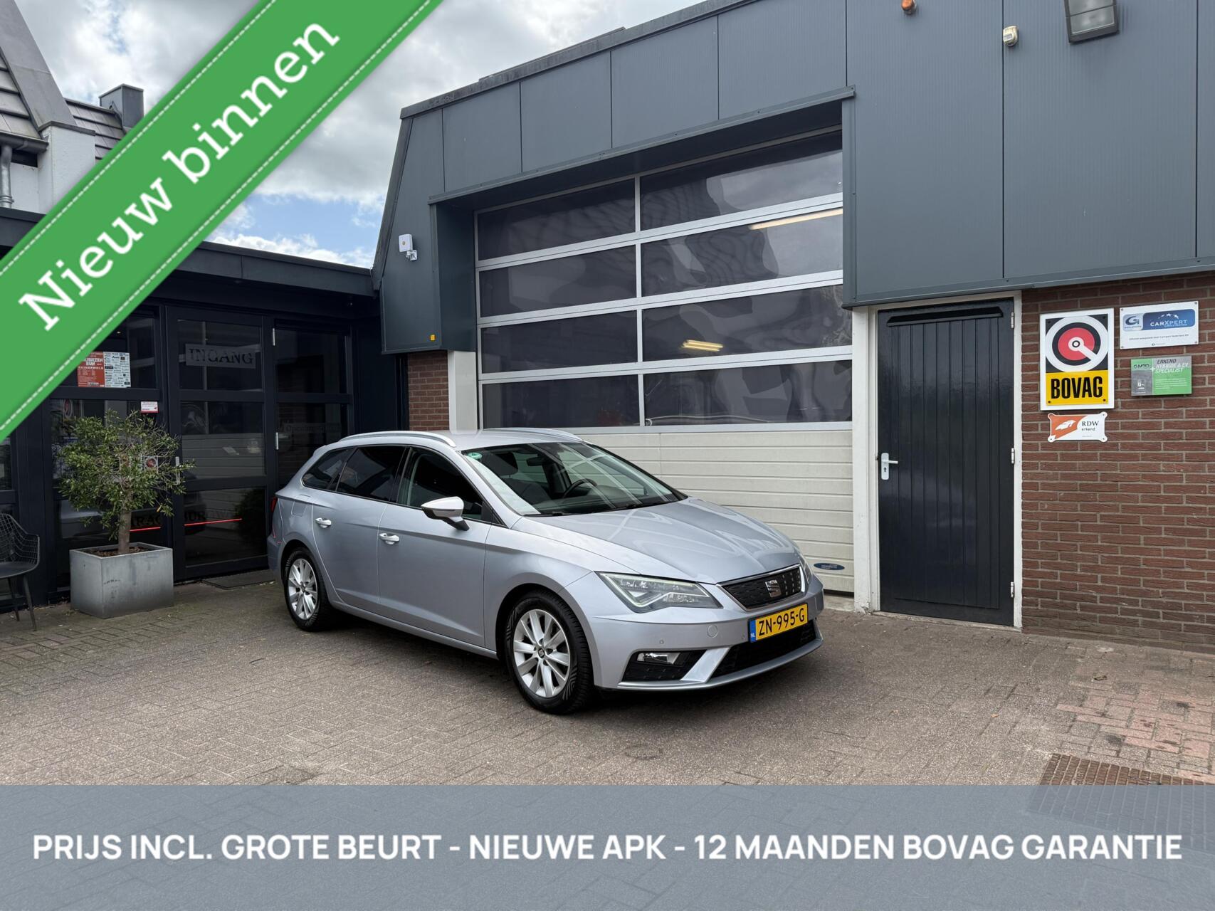 Seat Leon ST 1.0 EcoTSI Style CAMERA/CARPLAY *ALL-IN PRIJS* 2019 - voorkant