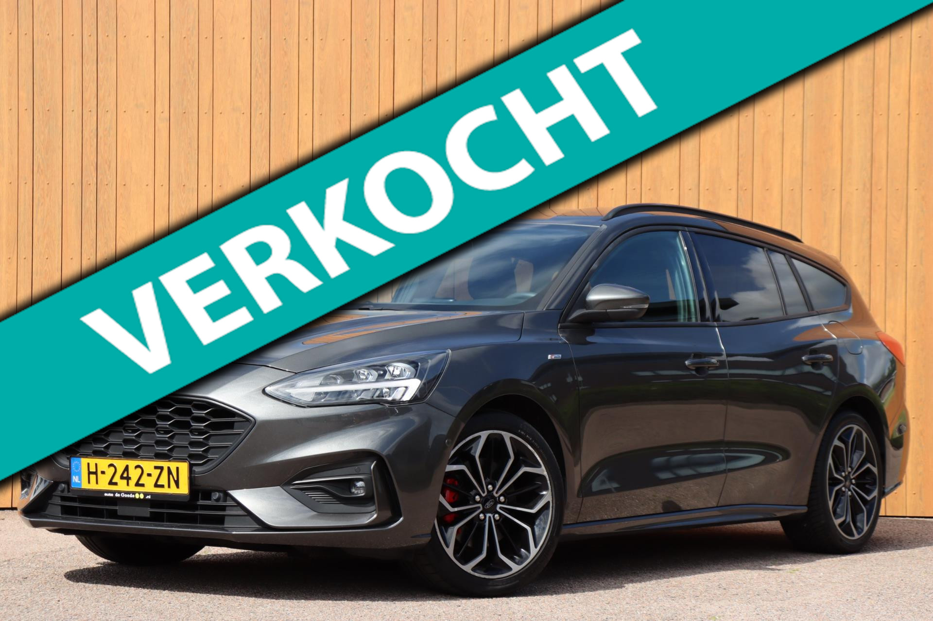 Ford Focus Wagon 1.0 EcoBoost ST Line Business org.NL B&O a.camera stuur+raam+stoelverw. 2020 - voorkant