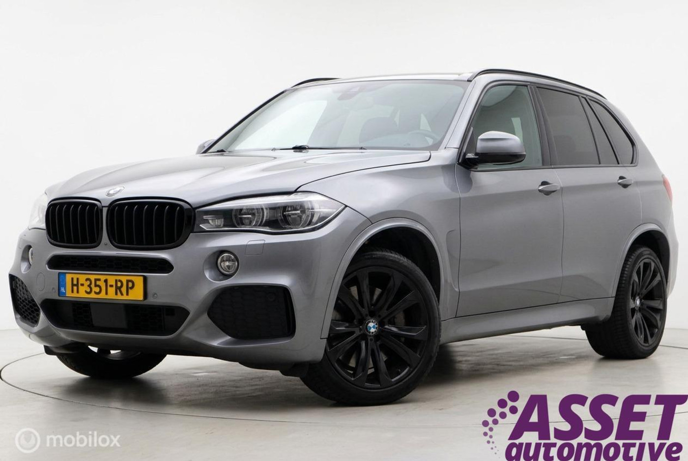 BMW X5 Xdrive50i xDrive50i V8 7-zit volle auto! Pano| Head-up| M-Sport 2014 - voorkant
