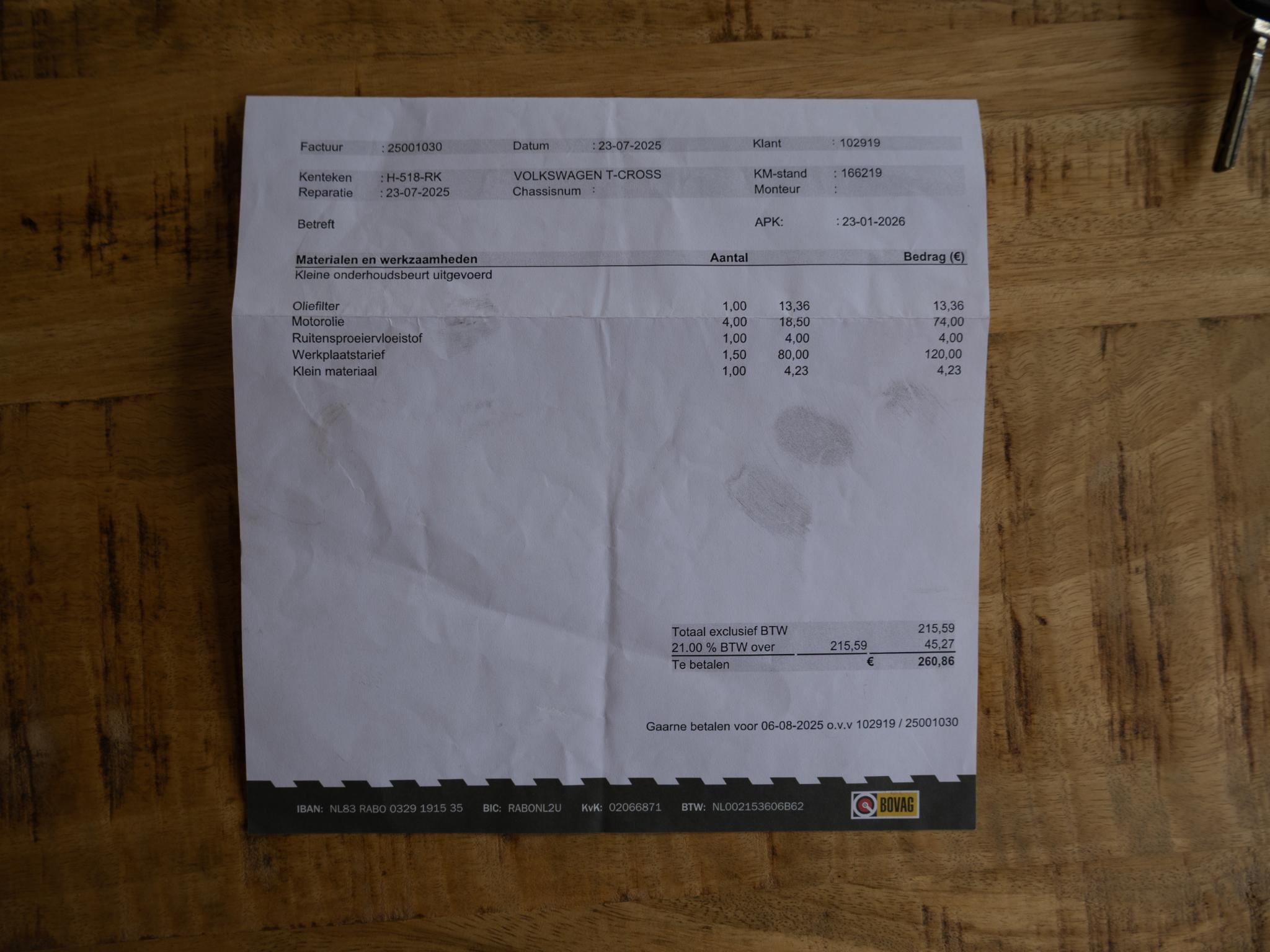 Foto van Volkswagen T-cross