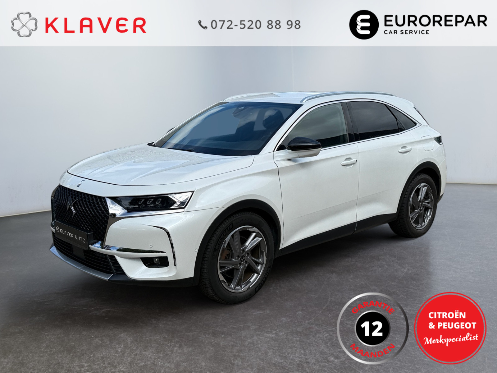 DS DS 7 Crossback E-TEnse 4x4 drive Rivoli  300 PK     Camera | Dab | Navi 2020 - voorkant