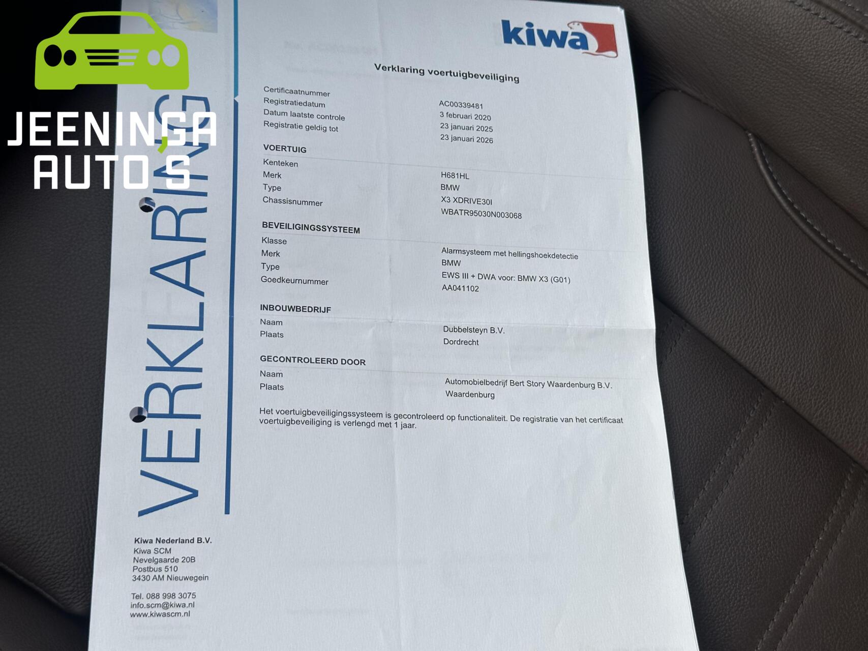 Foto van BMW X3