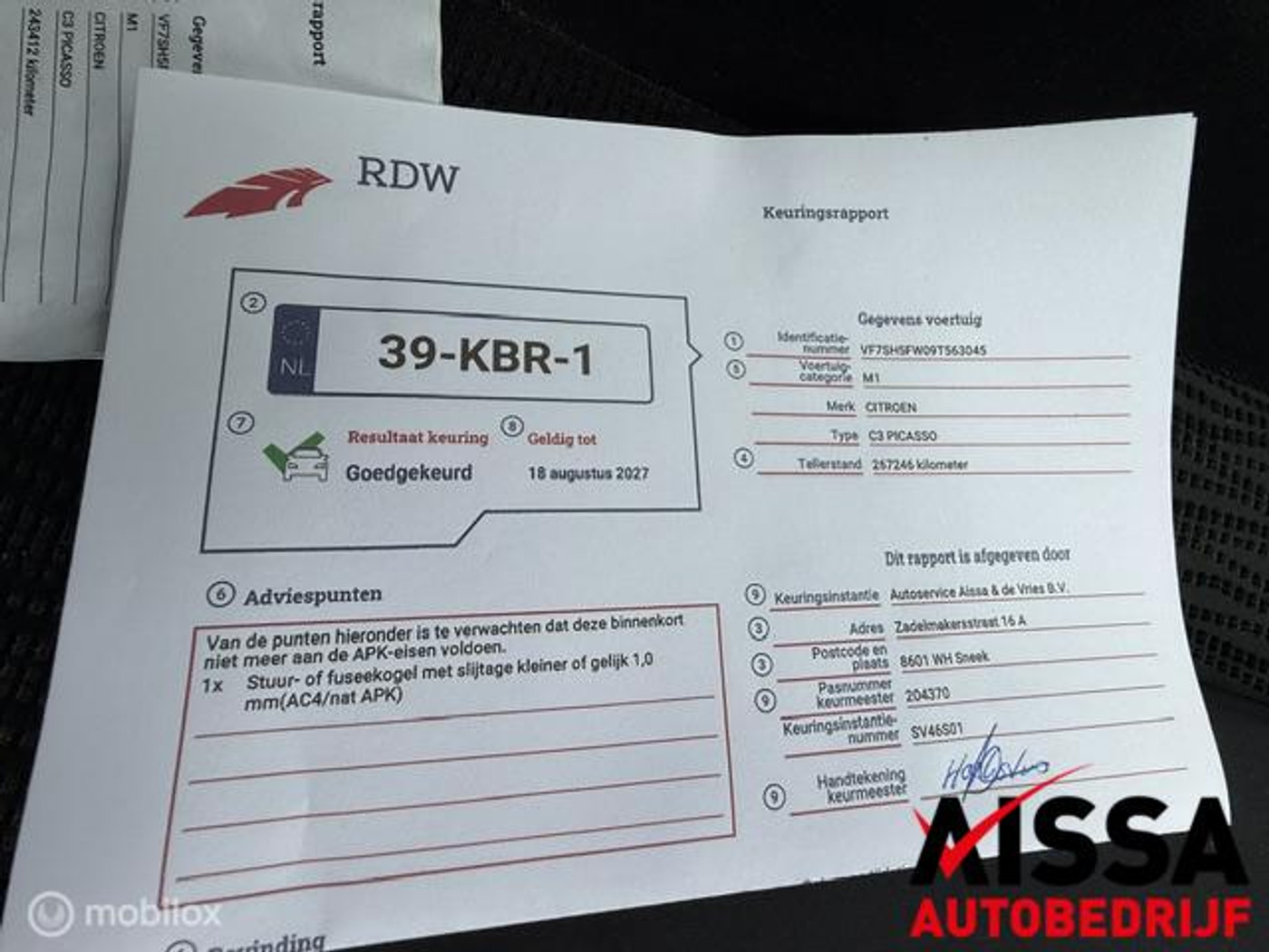 Foto van Citroen C3 Picasso