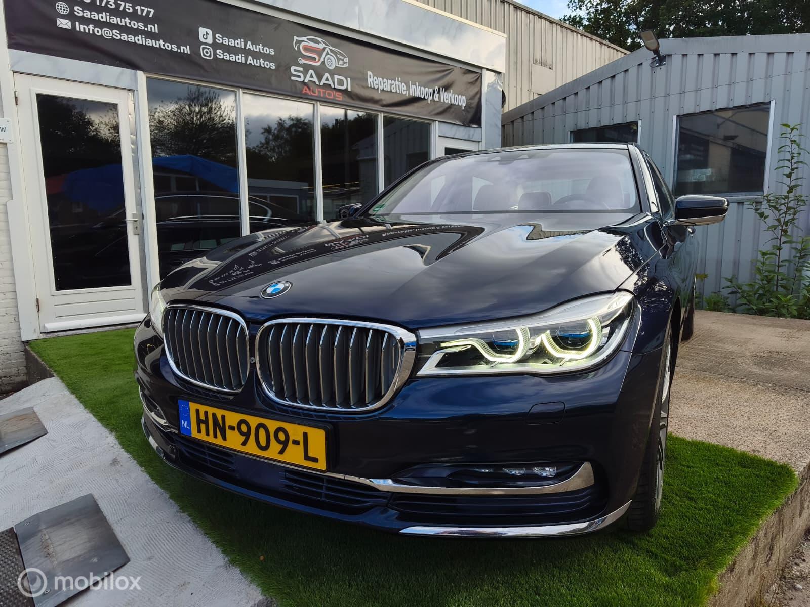 BMW 750li xDrive 750Li xDrive High Executive 2015 - voorkant