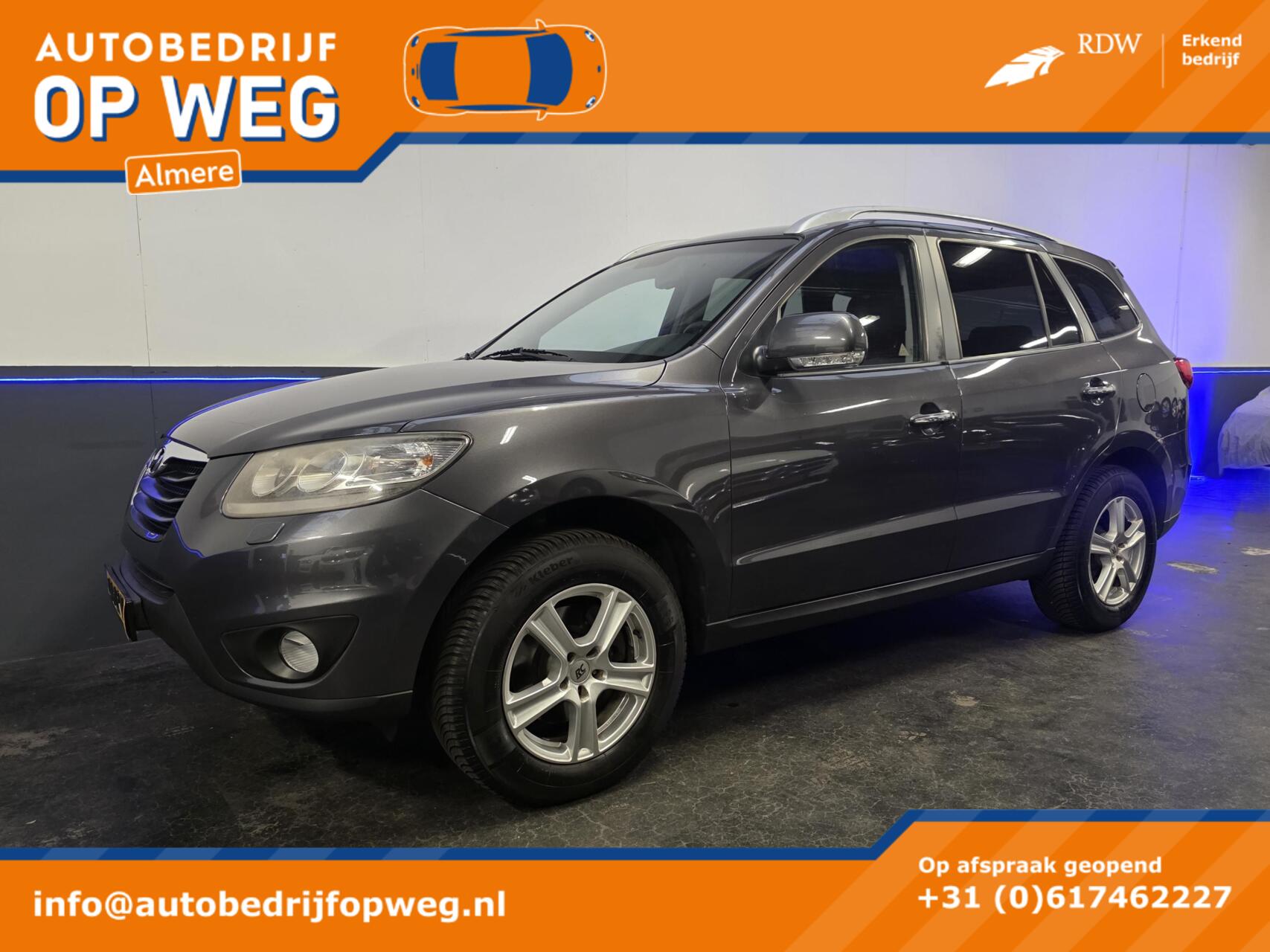 Hyundai Santa Fe 2.4i CVVT Style | Trekhaak | Camera | Cruise Control | Stoelverwarming 2010 - voorkant