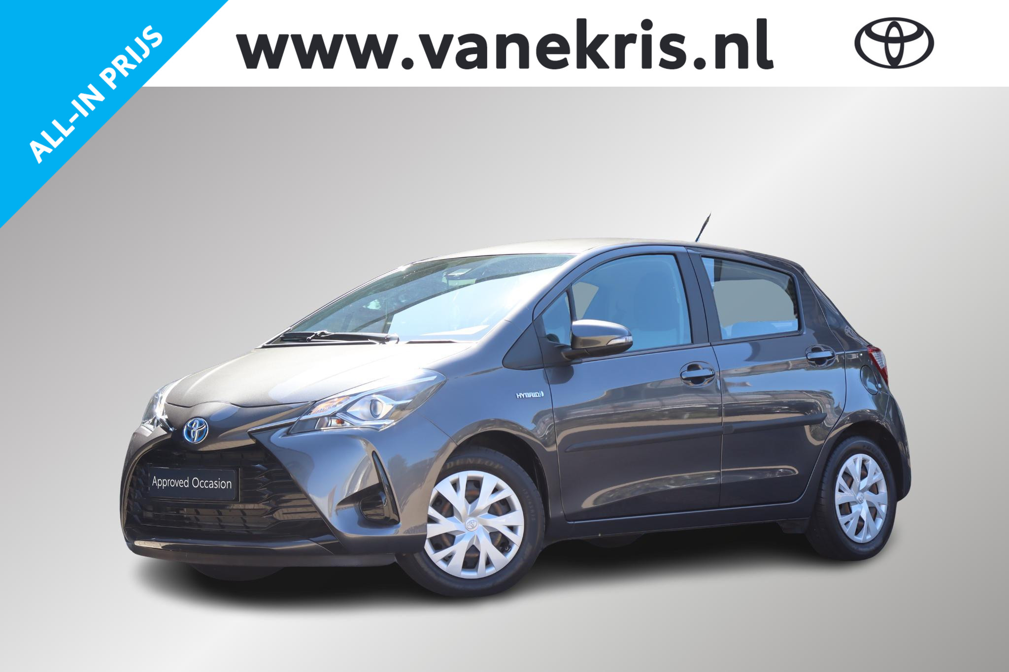 Toyota Toyota Yaris Hybrid 1.5 Hybrid Active, 1e eigenaar, 2020 - voorkant