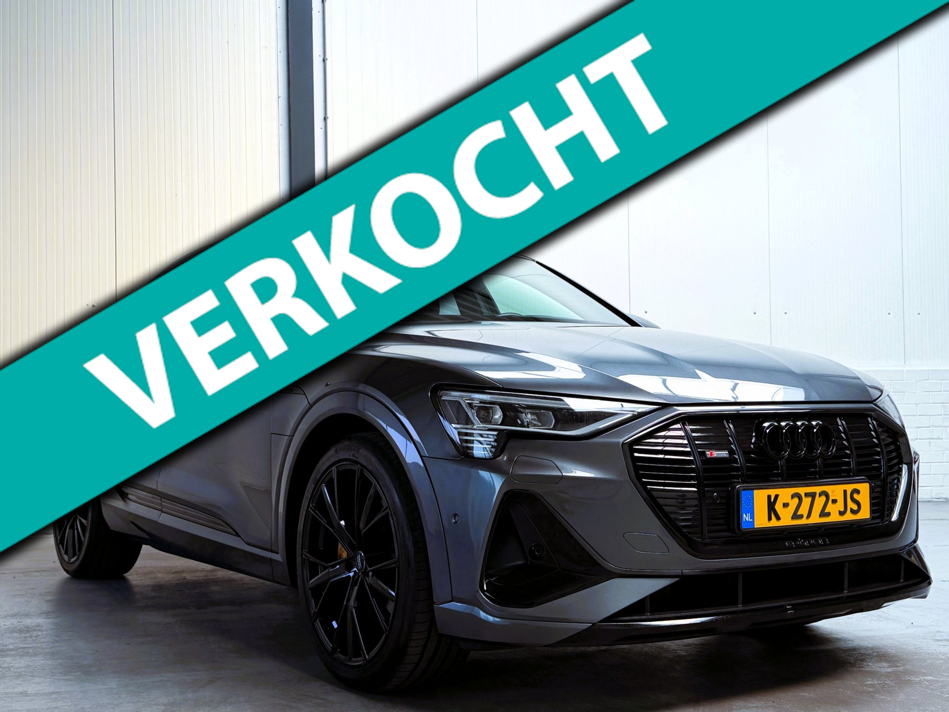 Audi E-tron Sportback 50 50 quattro S-Line|Pano|SoH 99,7%|Luchtvering| 71 kWh 2020 - voorkant