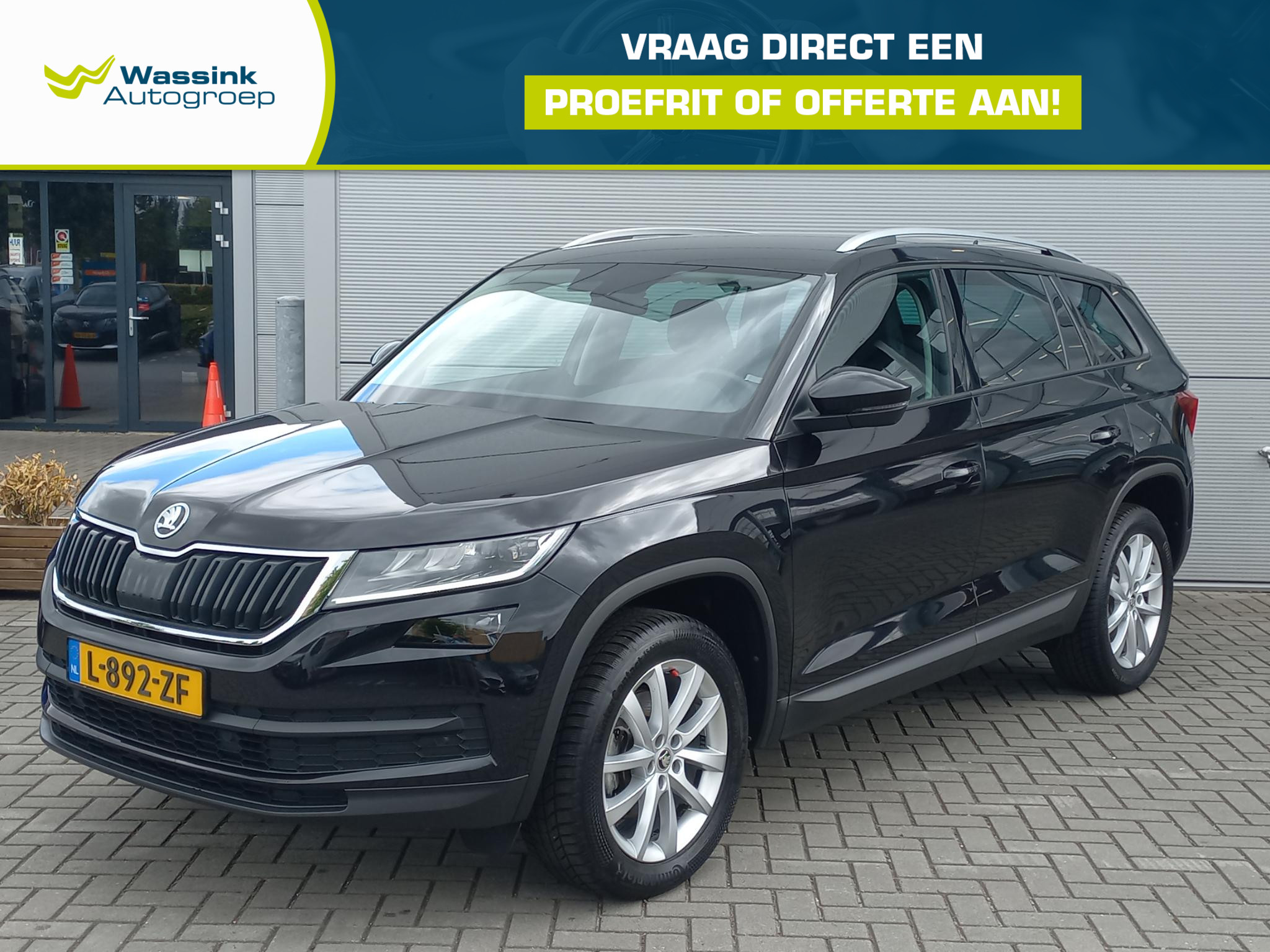 Skoda Kodiaq 1.5 TSI 150pk Automaat Business Edition | 2021 - voorkant