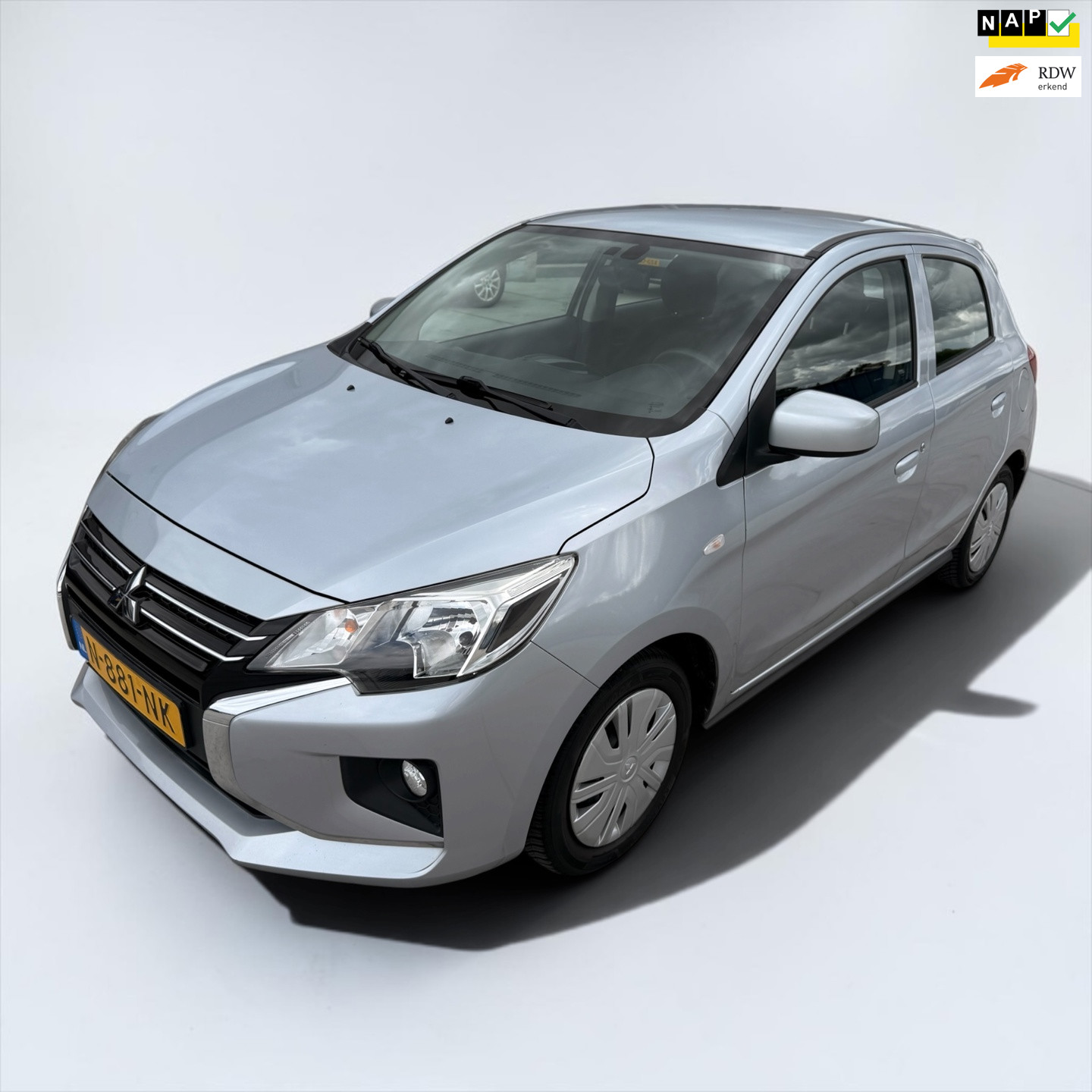 Mitsubishi Mitsubishi Space Star 1.2 Cool+ Apple CarPlay 1e eigenaar 2021 - voorkant
