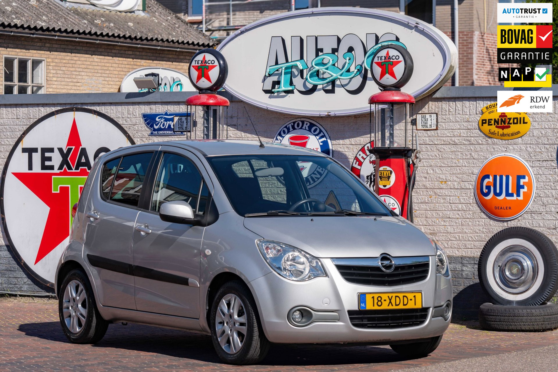Opel Agila 1.0 Edition 2e Eigenaar NL 33.200 km +NAP NL-auto 2012 - voorkant