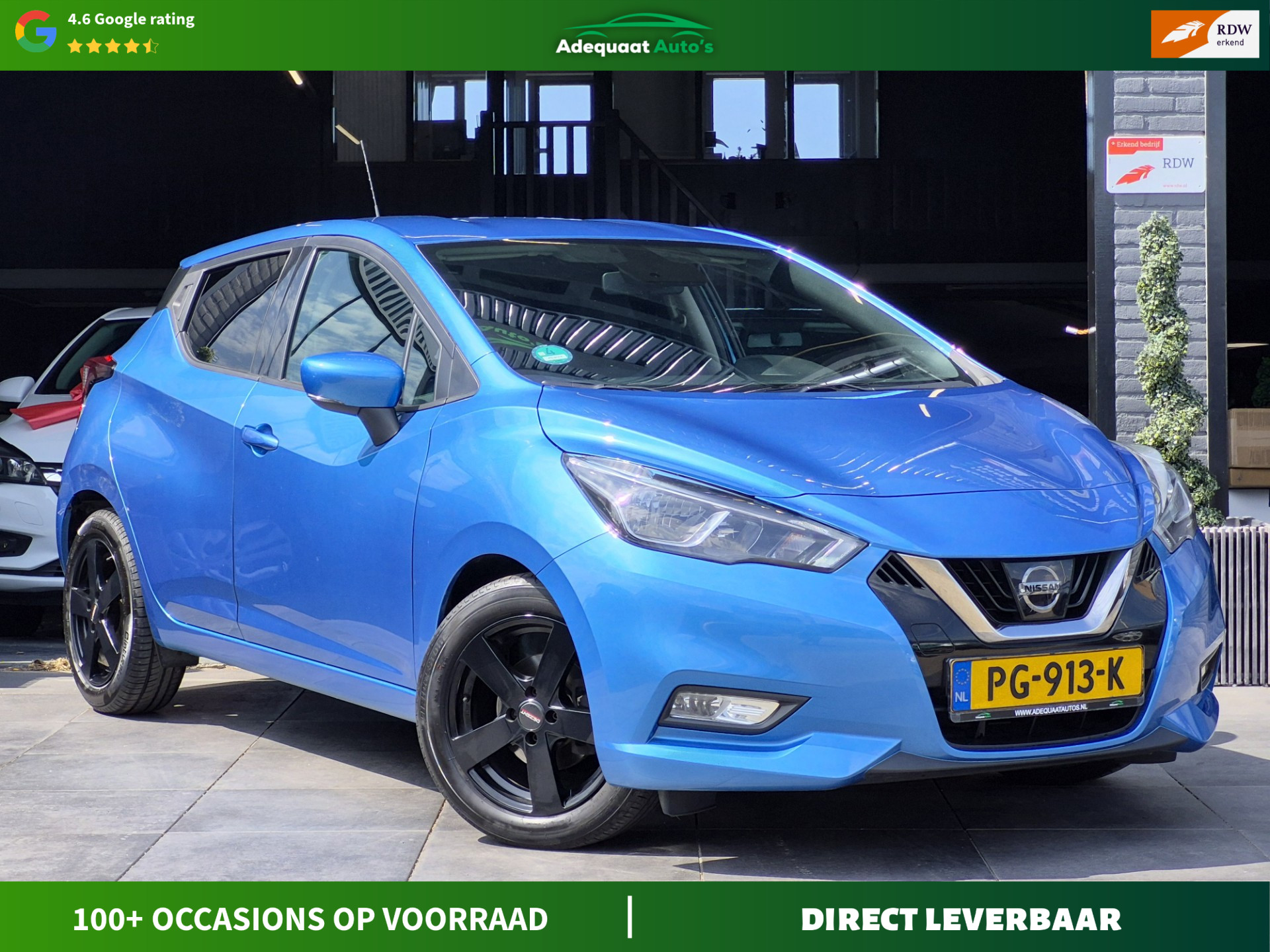 Nissan Nissan Micra 0.9 IG-T N-Connecta|1e eig|NAP|Camera|Airco|APK 2017 - voorkant