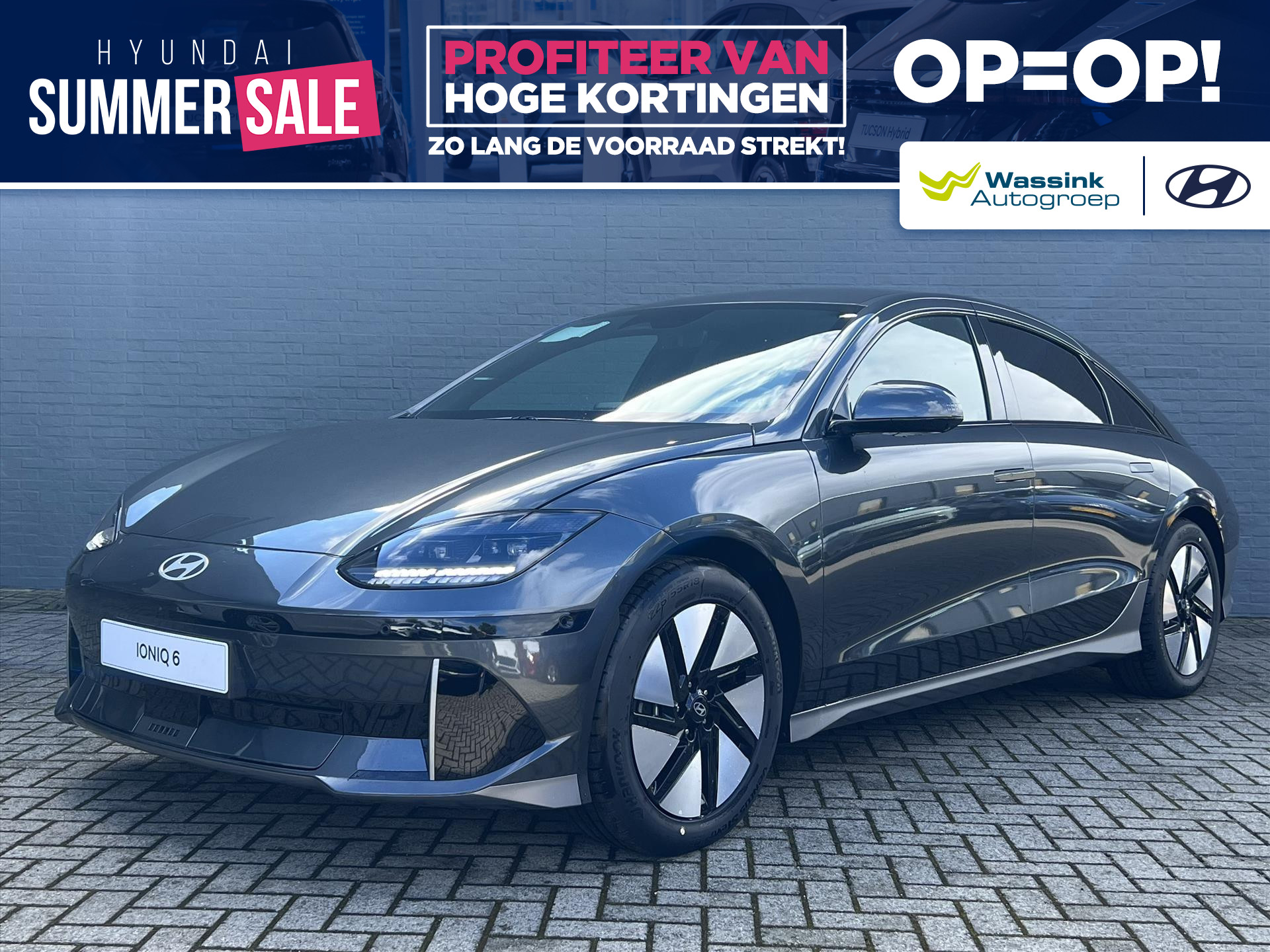 Hyundai Ioniq 6 Connect 77.4 kWh 2025 - voorkant