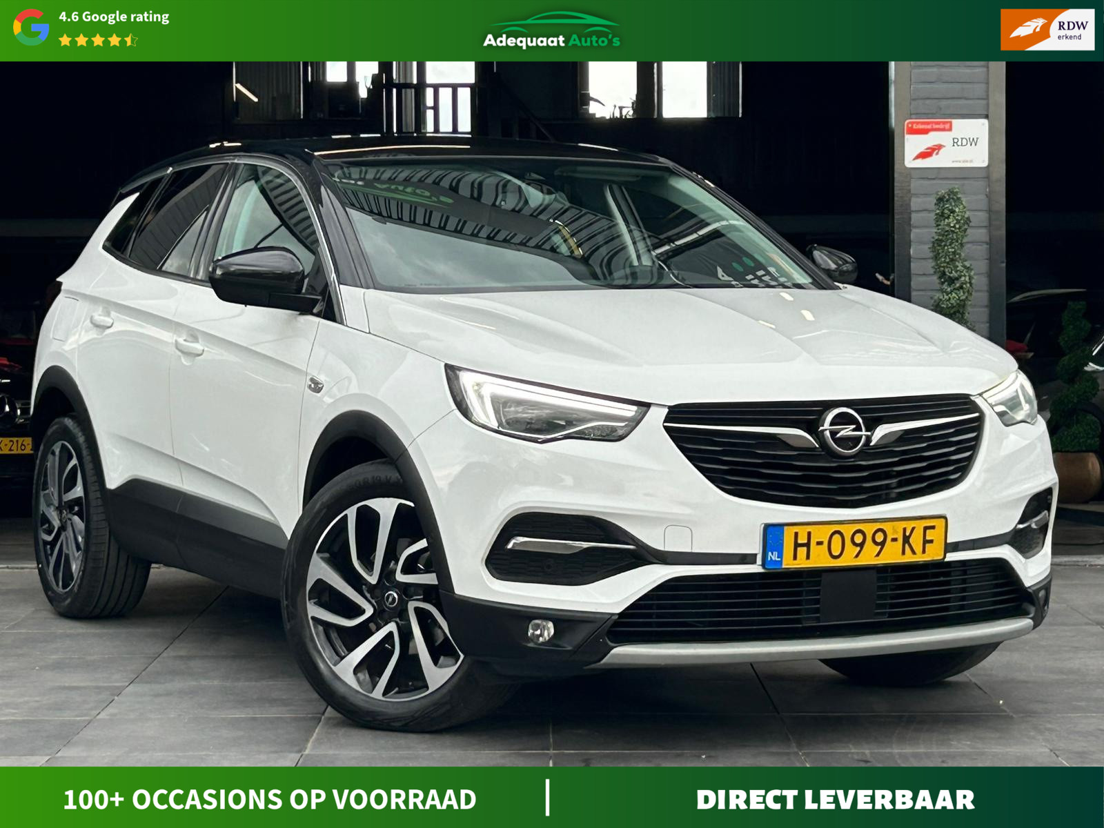 Opel Grandland X 1.2Turbo Innovation|AUT|Carplay|PANO|Cruise 2018 - voorkant