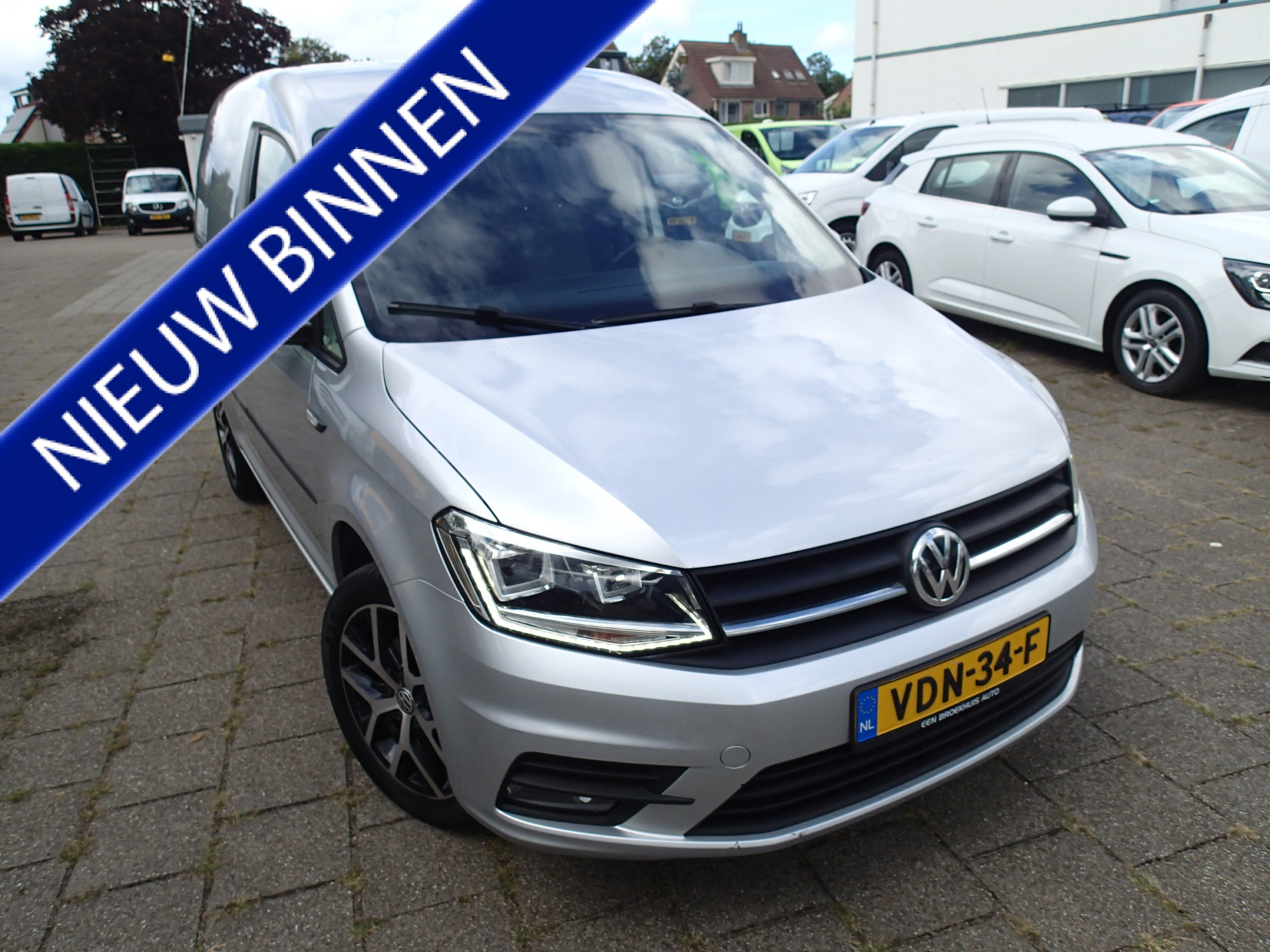 Volkswagen Caddy Modified Partition Wall 2.0 TDI L1H1 BMT Exclusive Edition 2019 - voorkant