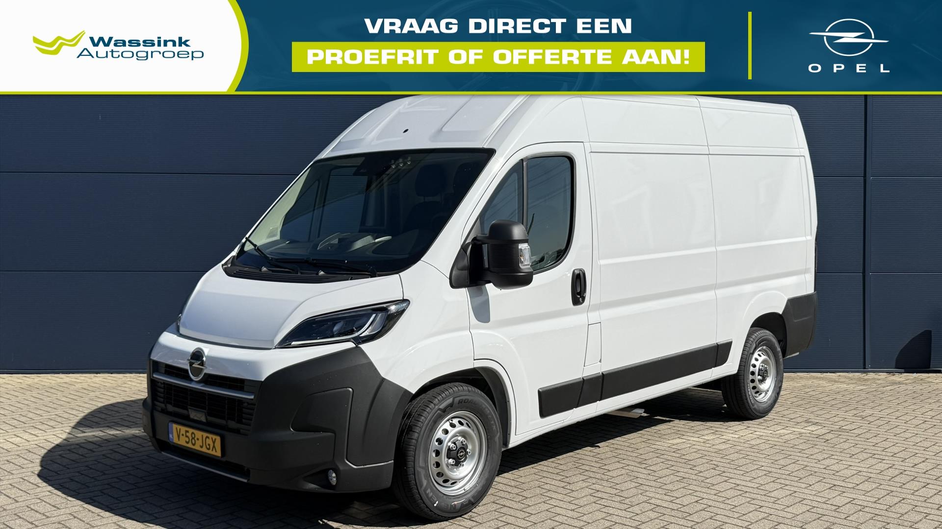 Opel Movano GB 2.2 D 140pk L2H2 Automaat | Navigatie | 2024 - voorkant