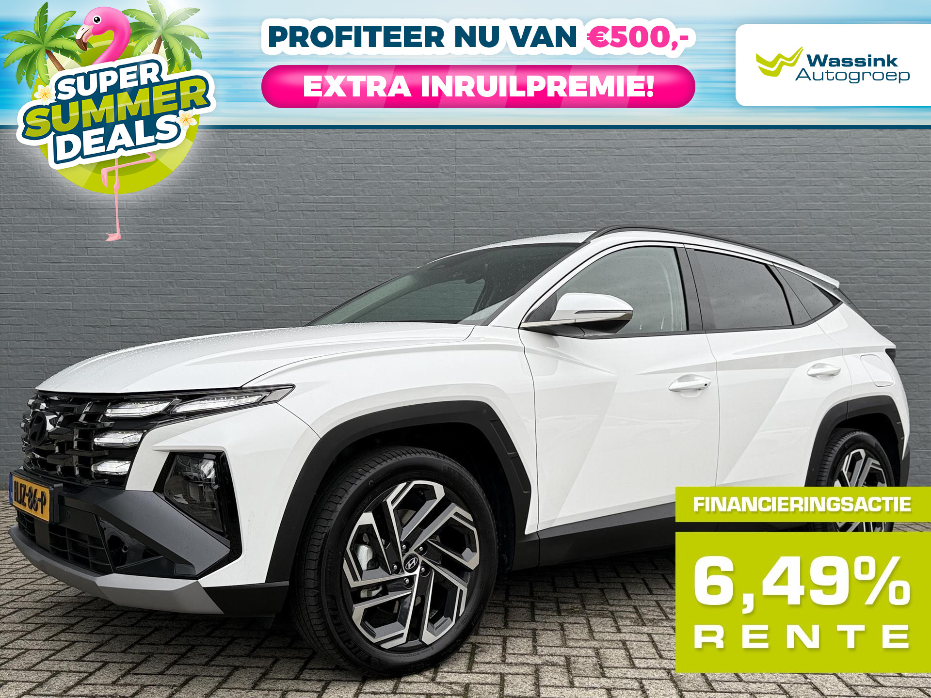 Hyundai Tucson New 1.6 T-GDi PHEV 252pk 2WD Aut Comfort Smart 2025 - voorkant