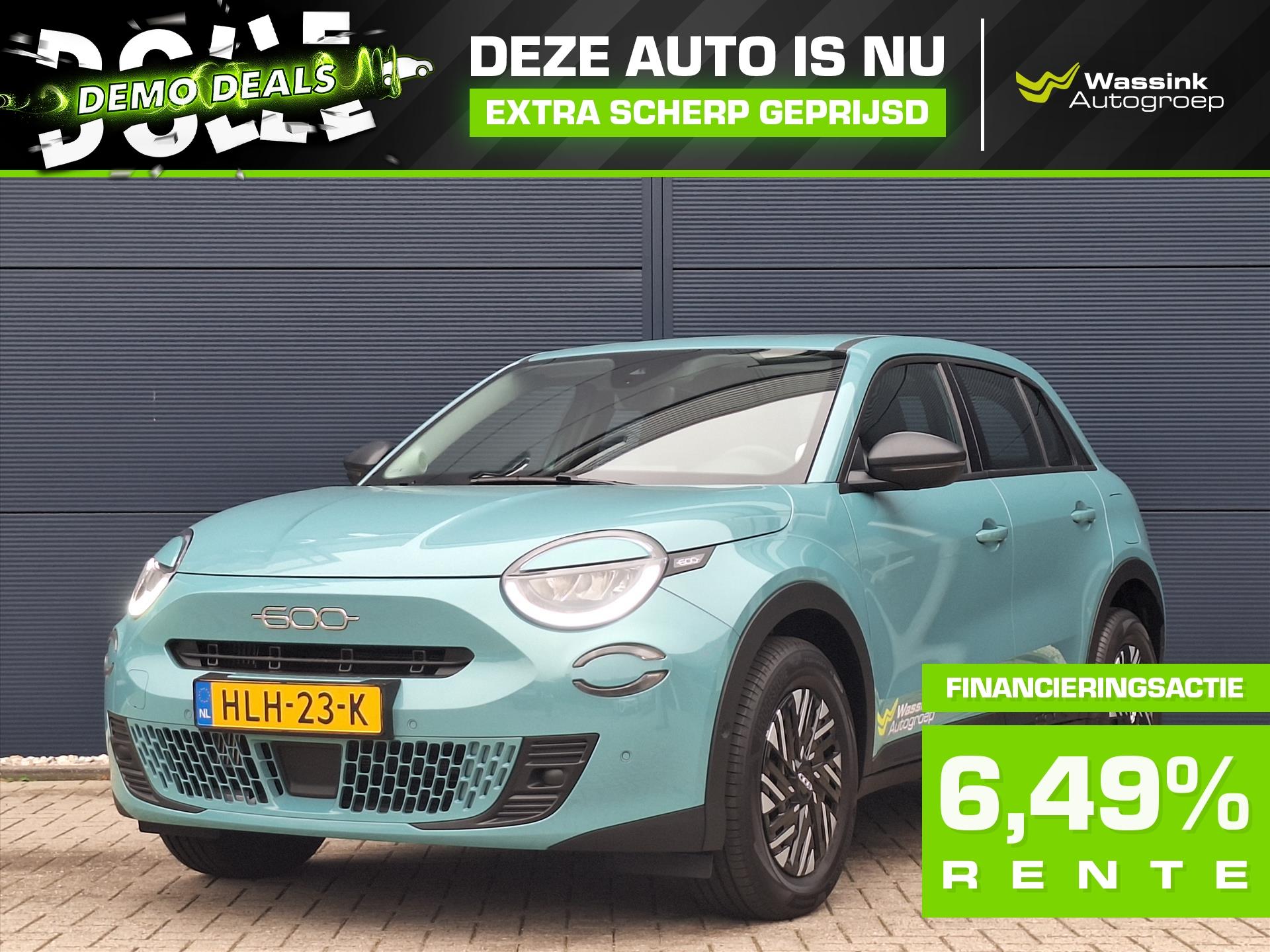 Fiat 600 1.2 Hybrid Turbo Charged 100pk Automaat Urban 2025 - voorkant