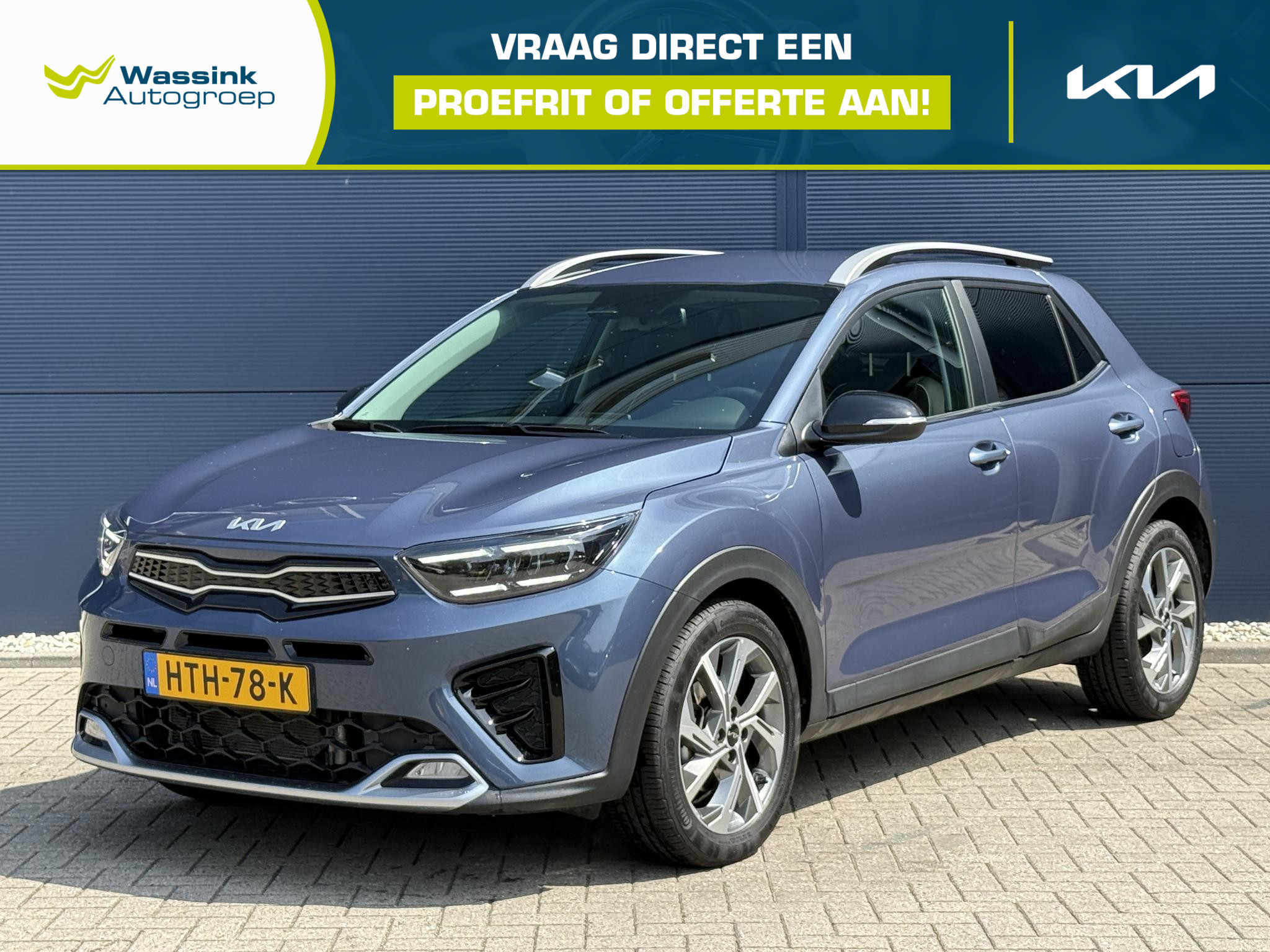 Kia Stonic 1.0 T-GDi MHEV 100pk GT-Line 2025 - voorkant