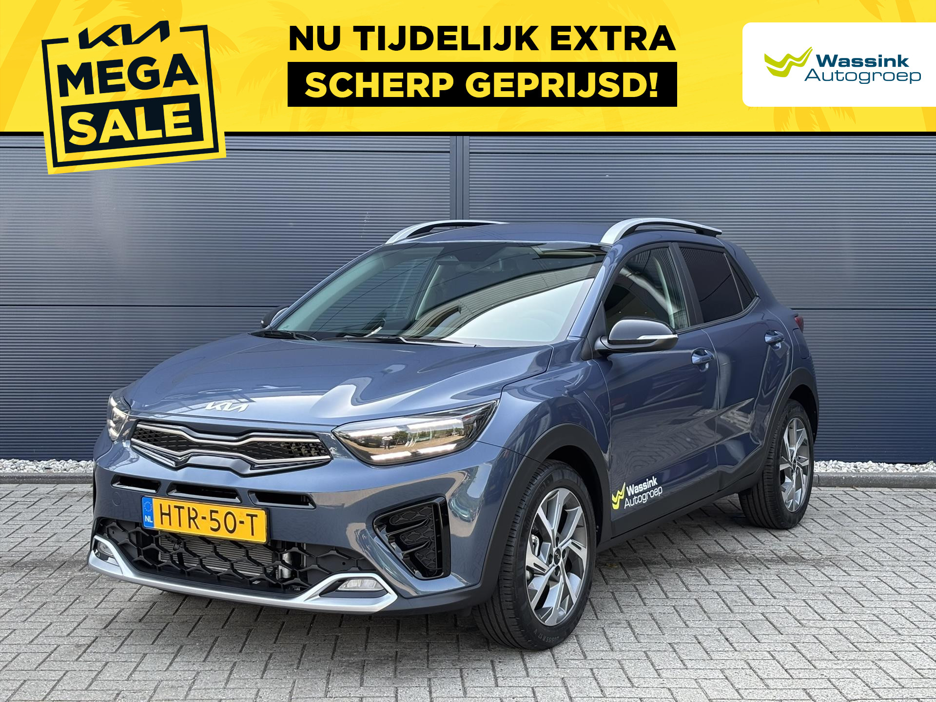 Kia Stonic DEMO DEALS | 1.0 T-GDi MHEV 100pk GT-Line | 2025 - voorkant