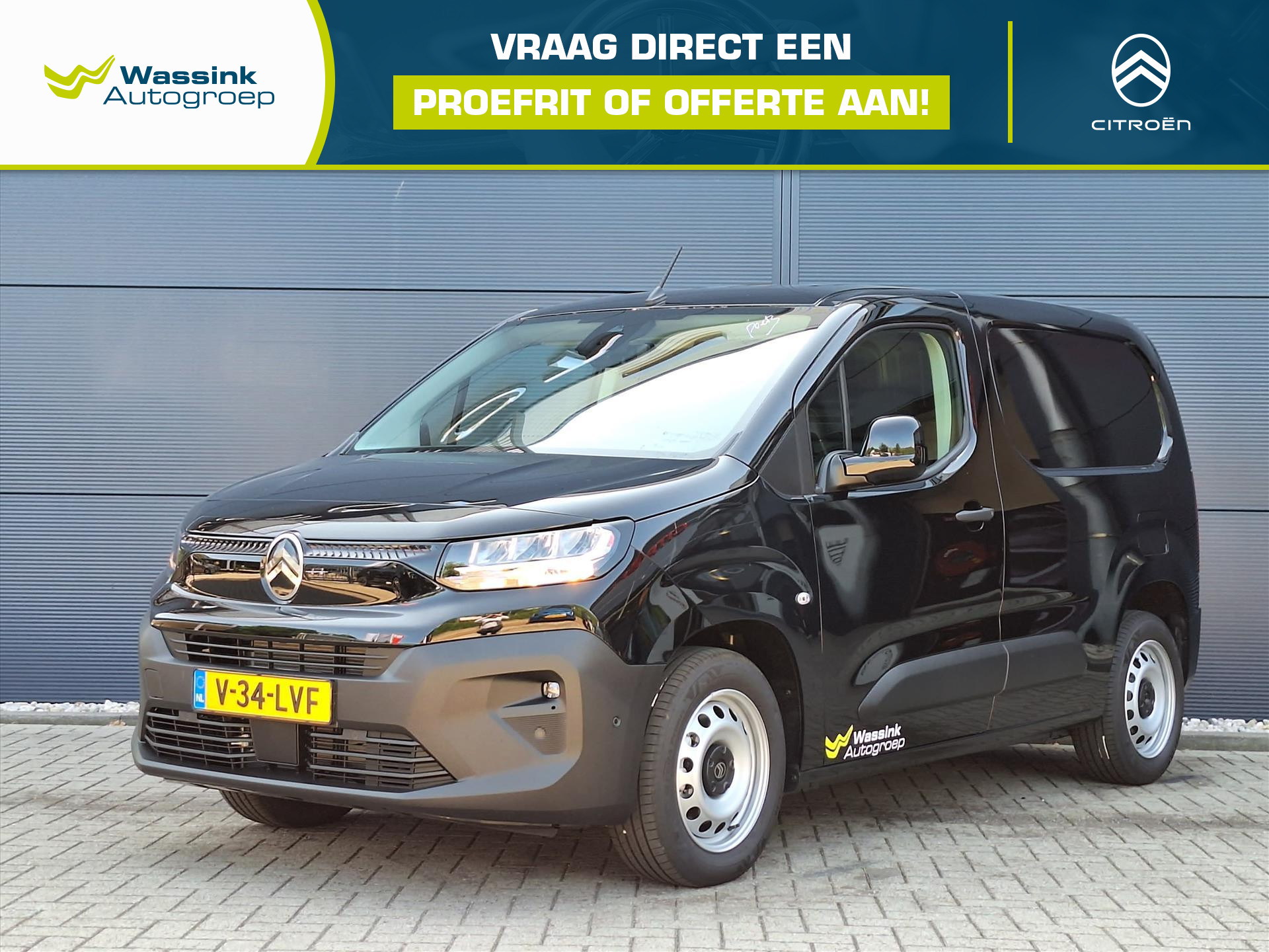 Citroen Berlingo Van 1.5 BlueHDi 130pk S&S L1 | Apple Carplay & 2025 - voorkant