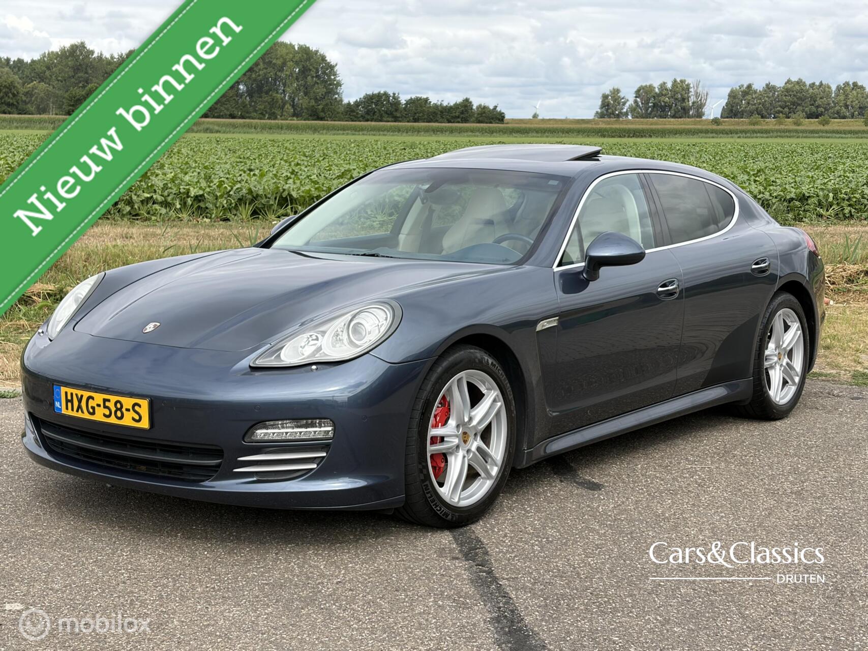 Porsche Panamera 4s 4.8 4S - BTW auto! Youngtimer 2010 - voorkant