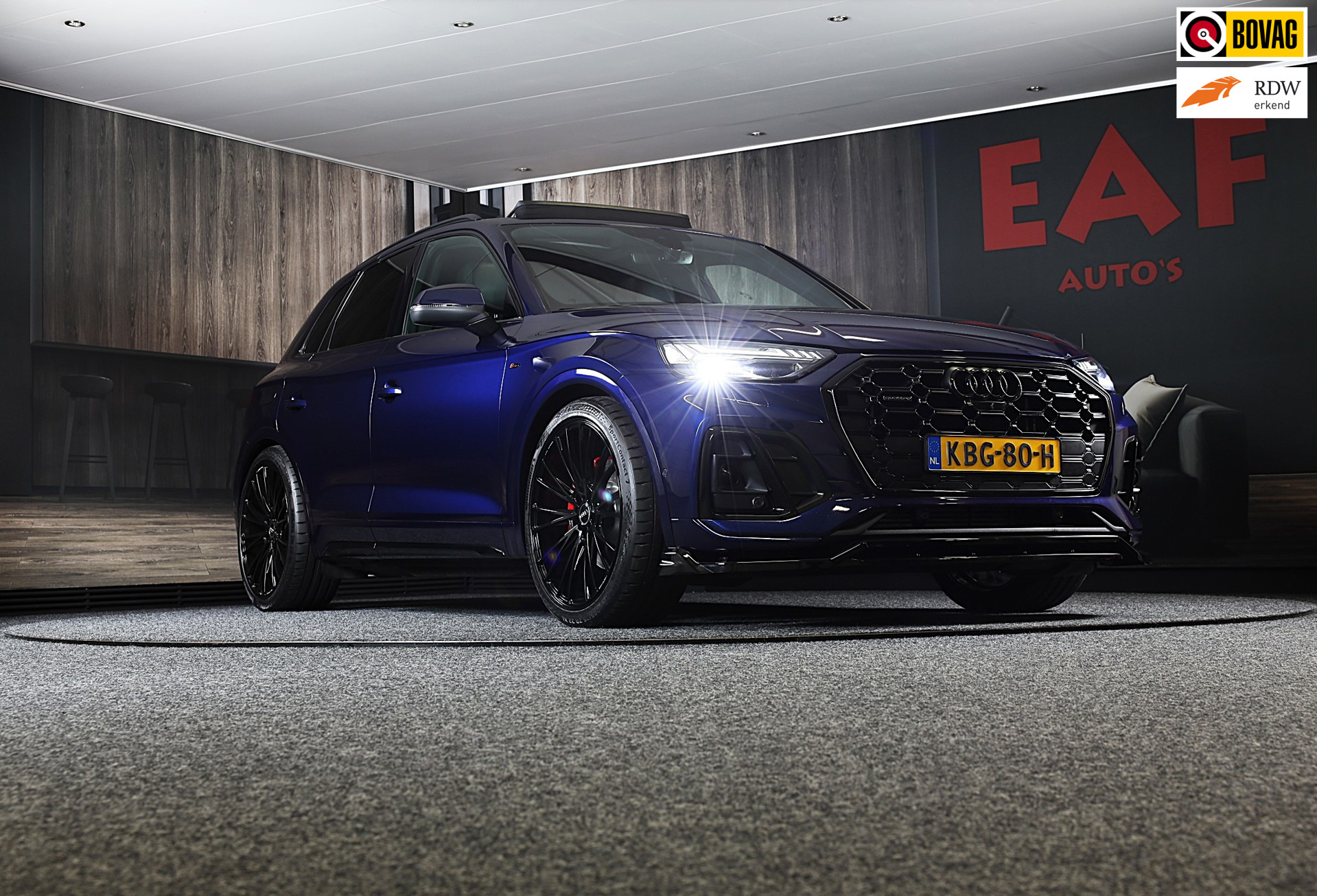 Audi Q5 55 TFSI E 55 TFSI e Quattro SQ5 Look / Massage / Acc / 360 Camera / Navi / Lane Assist / Virtual Cockpit / Open Pano / Led / 22 Inch 2023 - voorkant