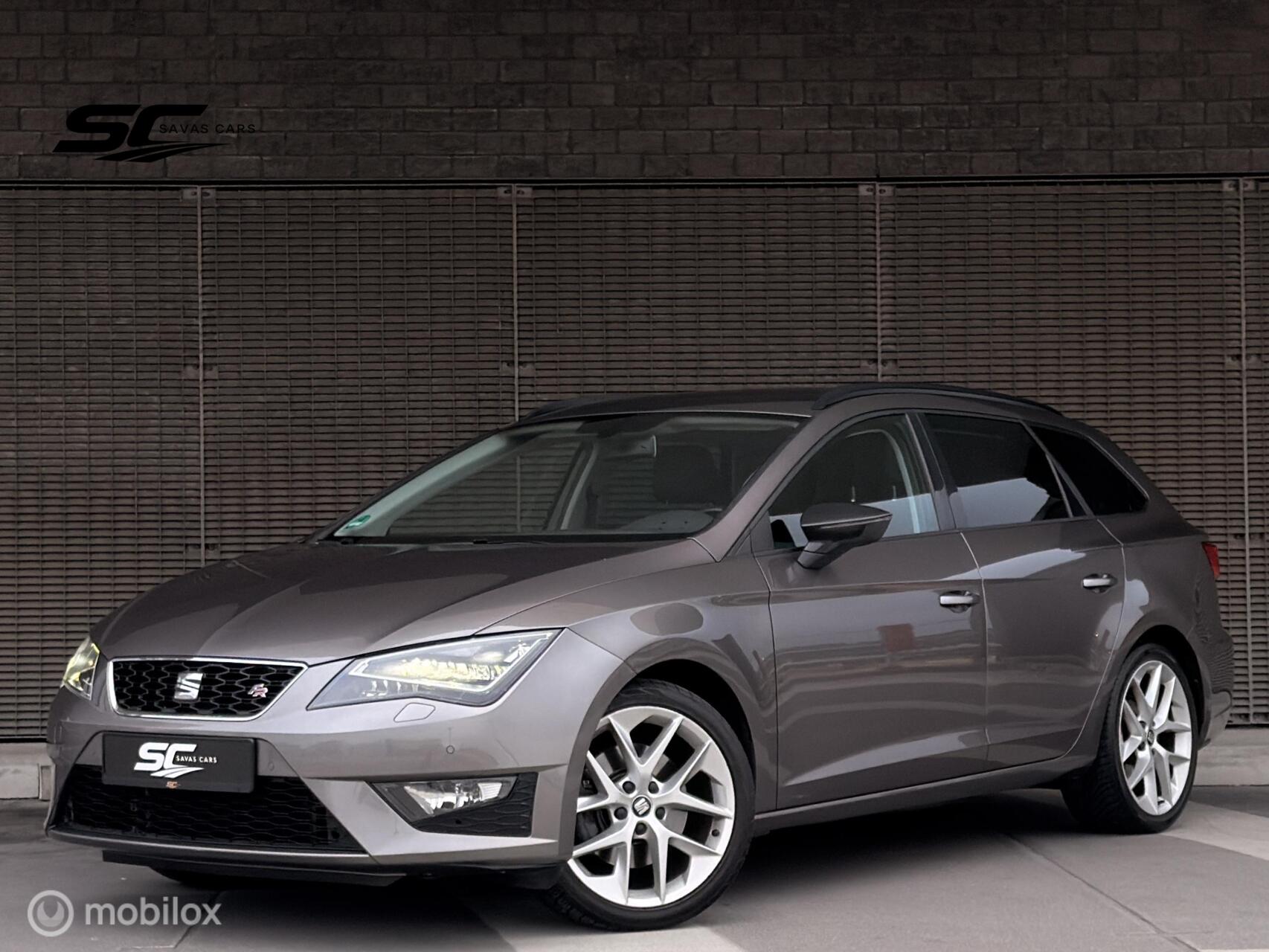 Seat Leon ST 1.8 TSI FR DSG 2xLED|Alcantara/Leder|Cruise| 2015 - voorkant